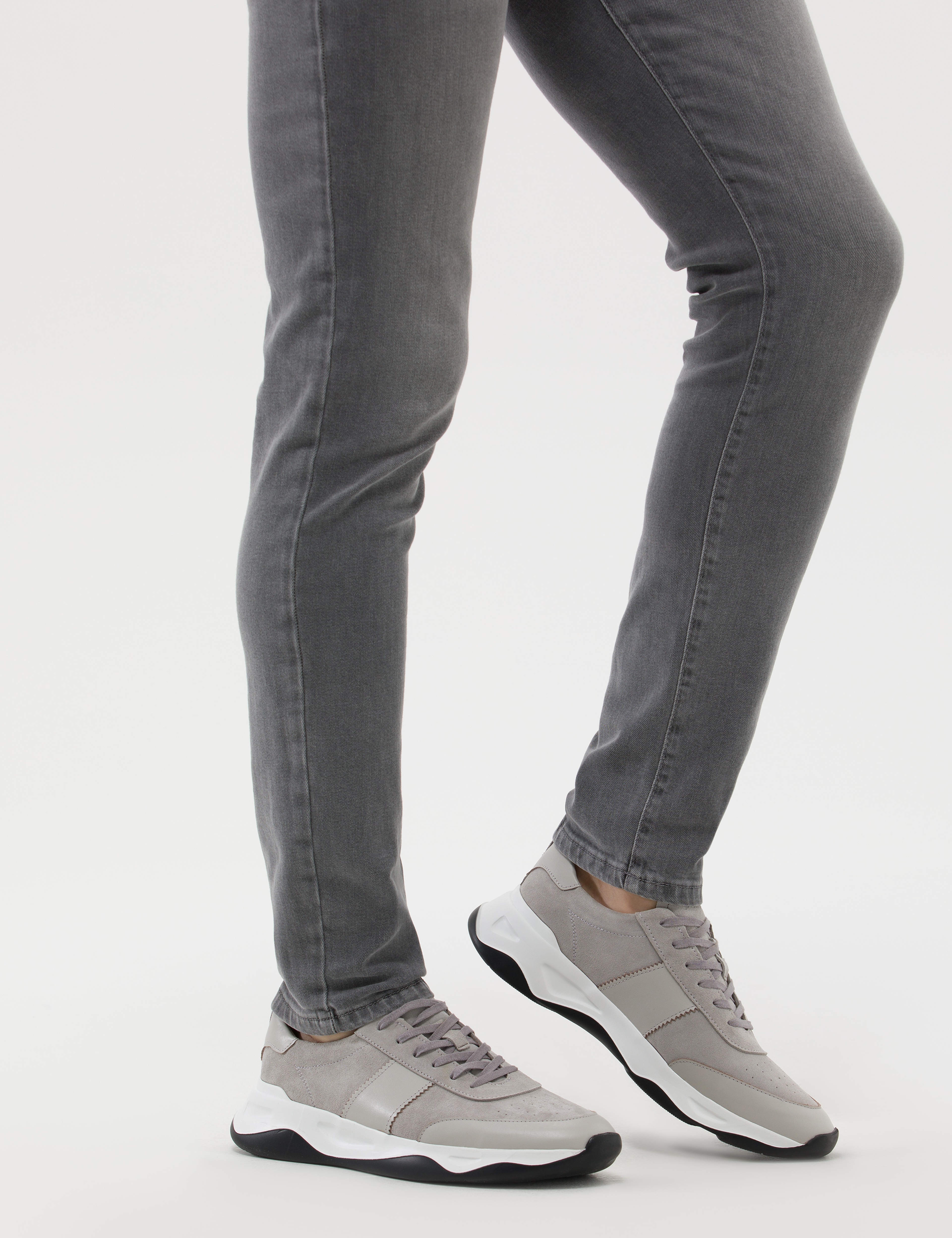Gri Sneaker Ayakkabı - Image 7