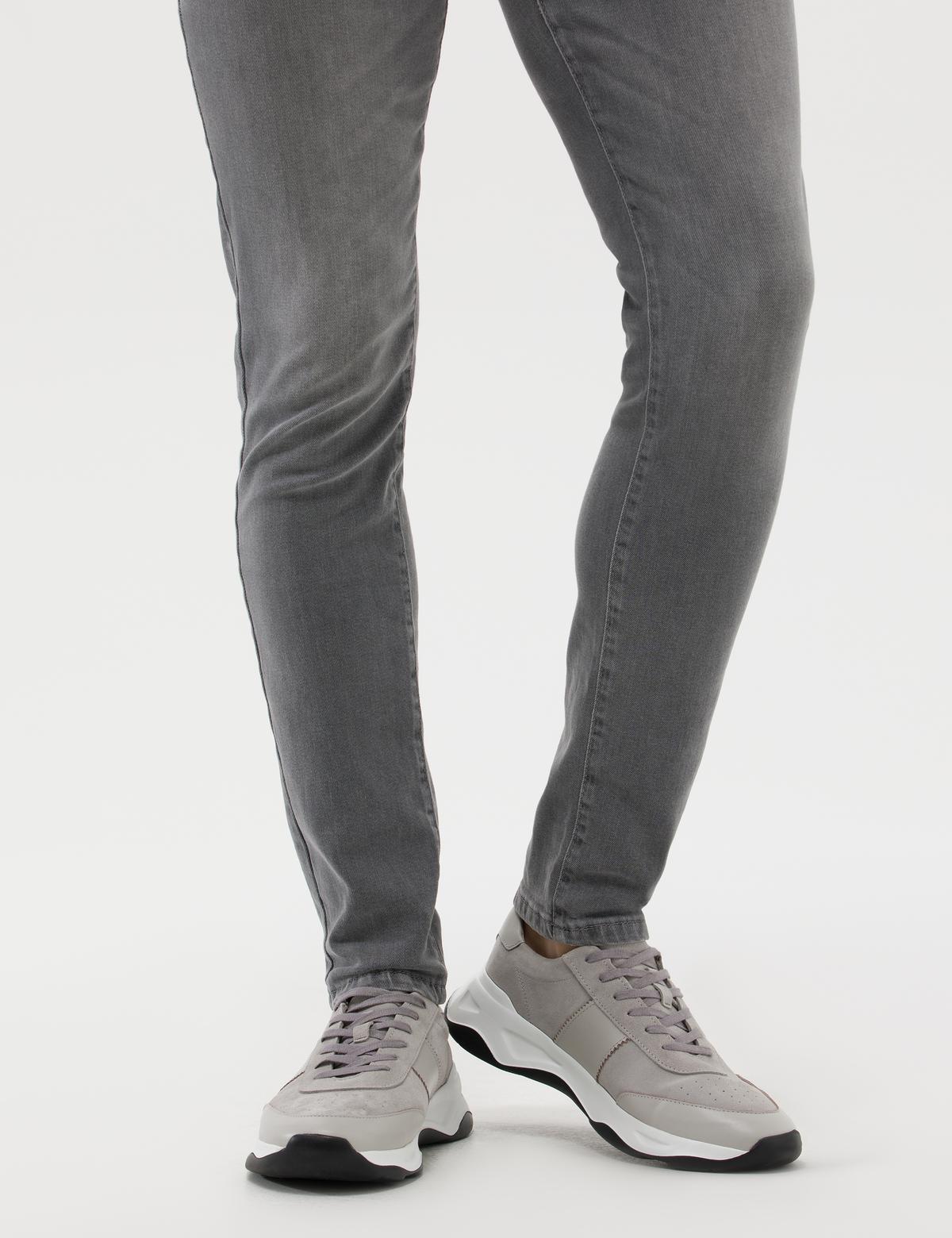 Gri Sneaker Ayakkabı - 50267879012