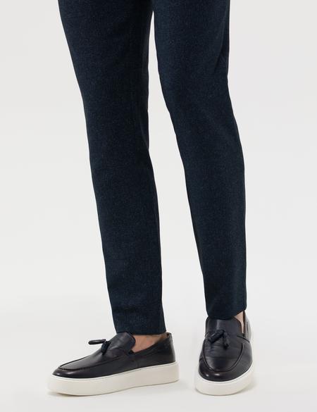 Lacivert Casual Smokin Ayakkabı - 50268140010