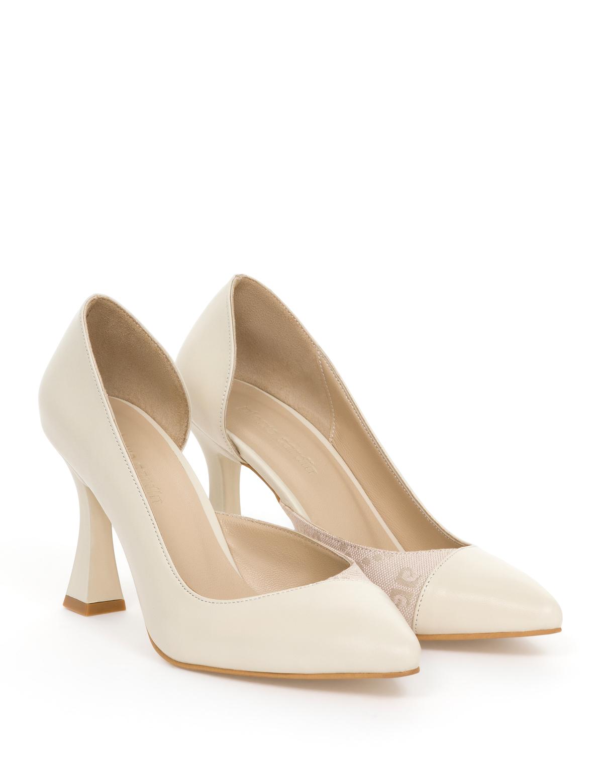 Bej Topuklu Ayakkabı - 50268264013