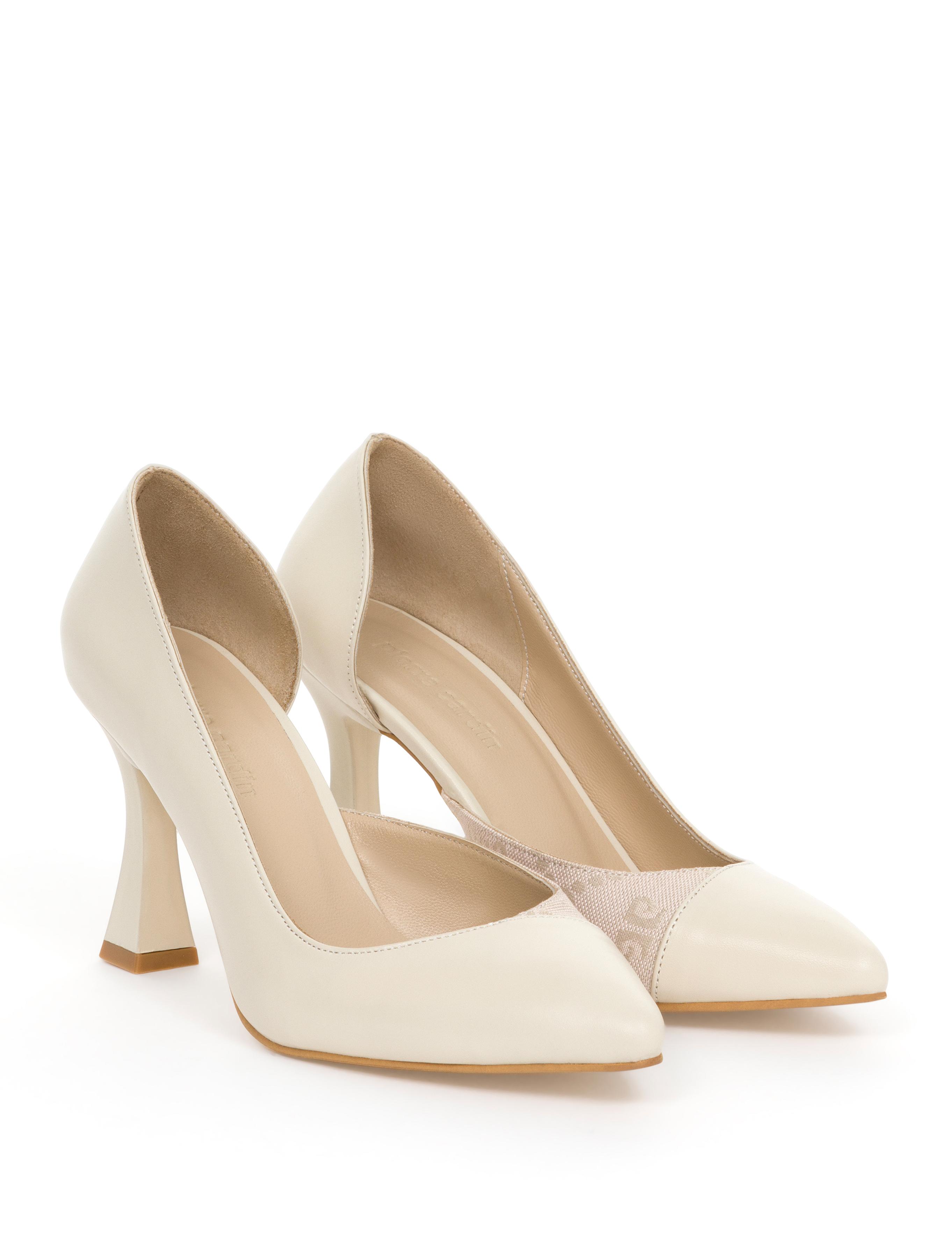 Bej Topuklu Ayakkabı