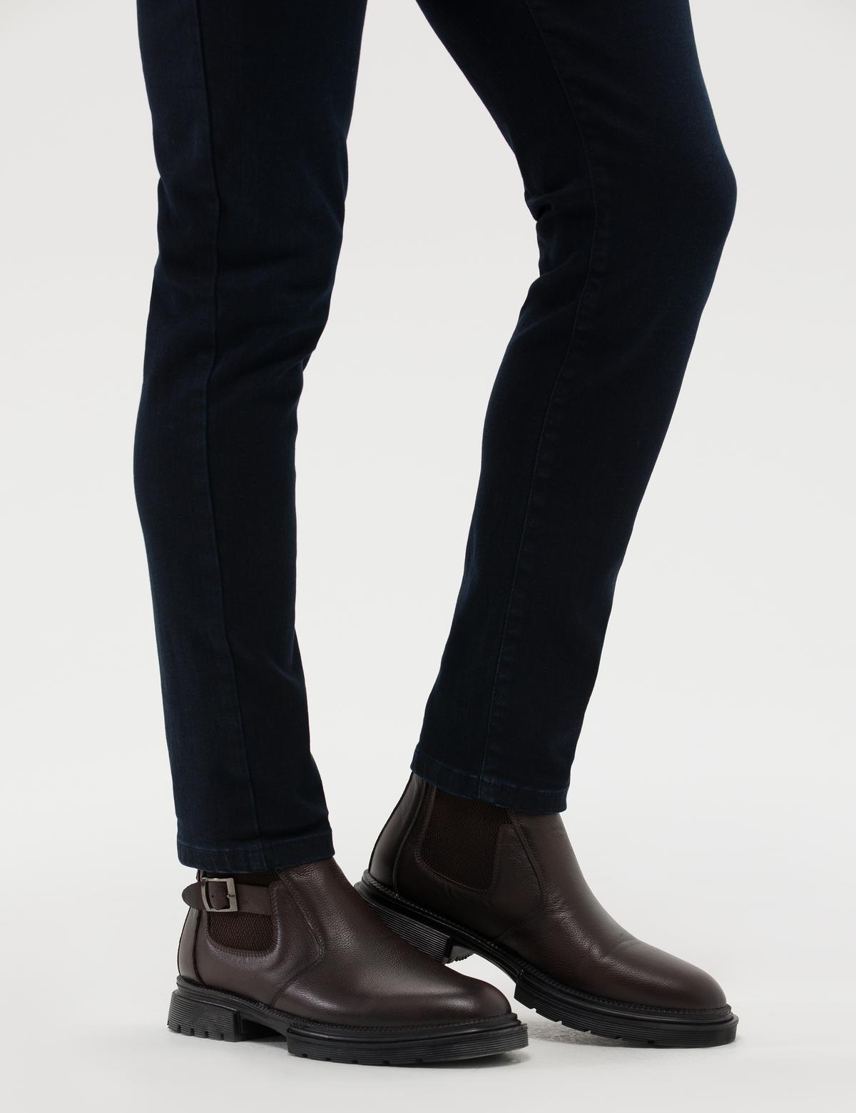 Kahverengi %100 Deri Bot