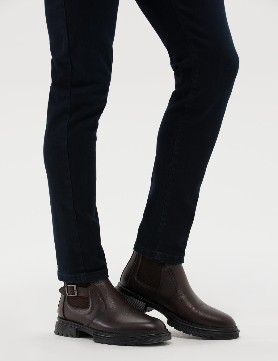 Kahverengi %100 Deri Bot