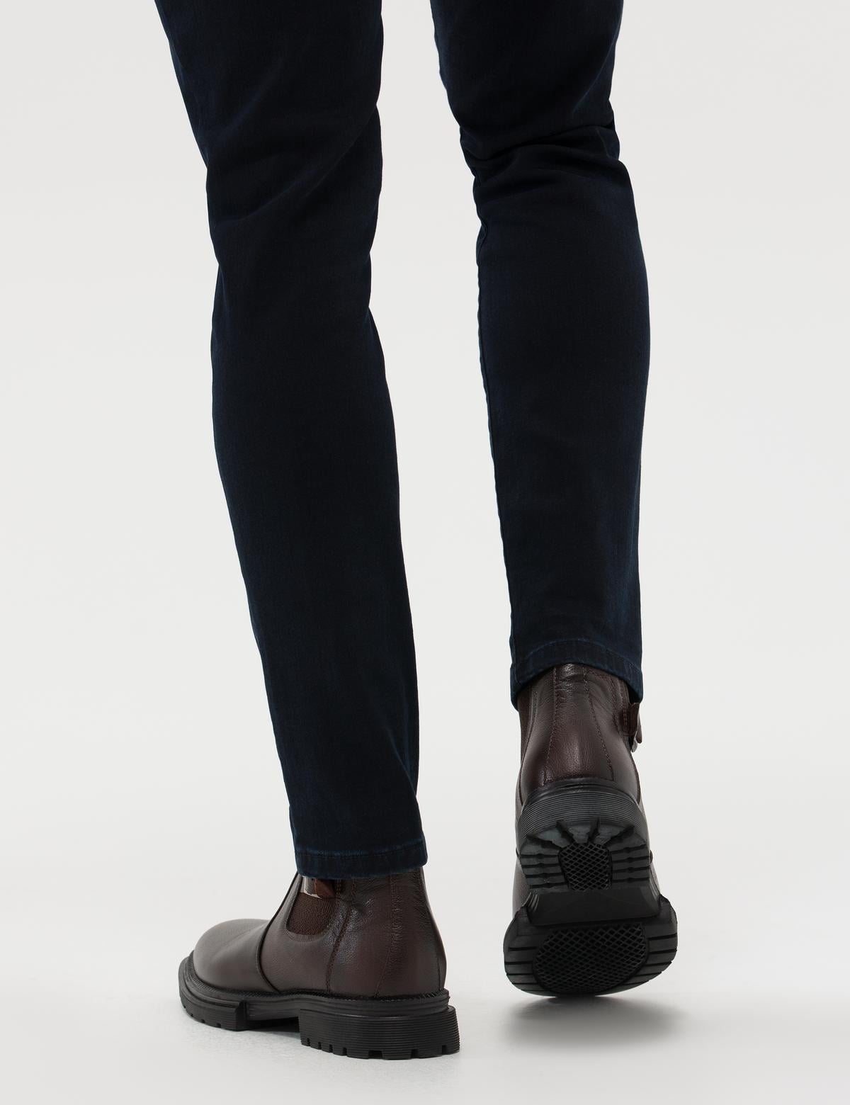 Kahverengi %100 Deri Bot - 50276721014