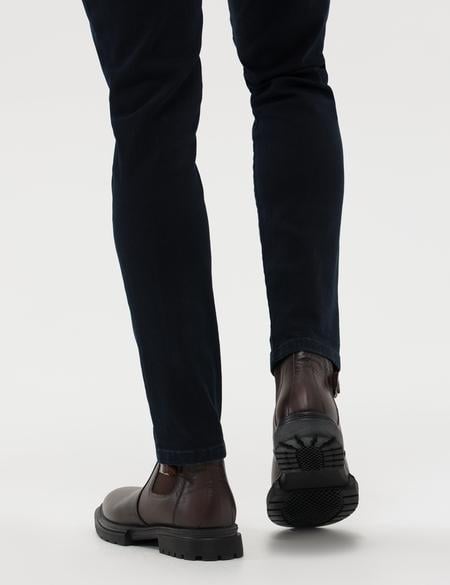 Kahverengi %100 Deri Bot - 50276721014