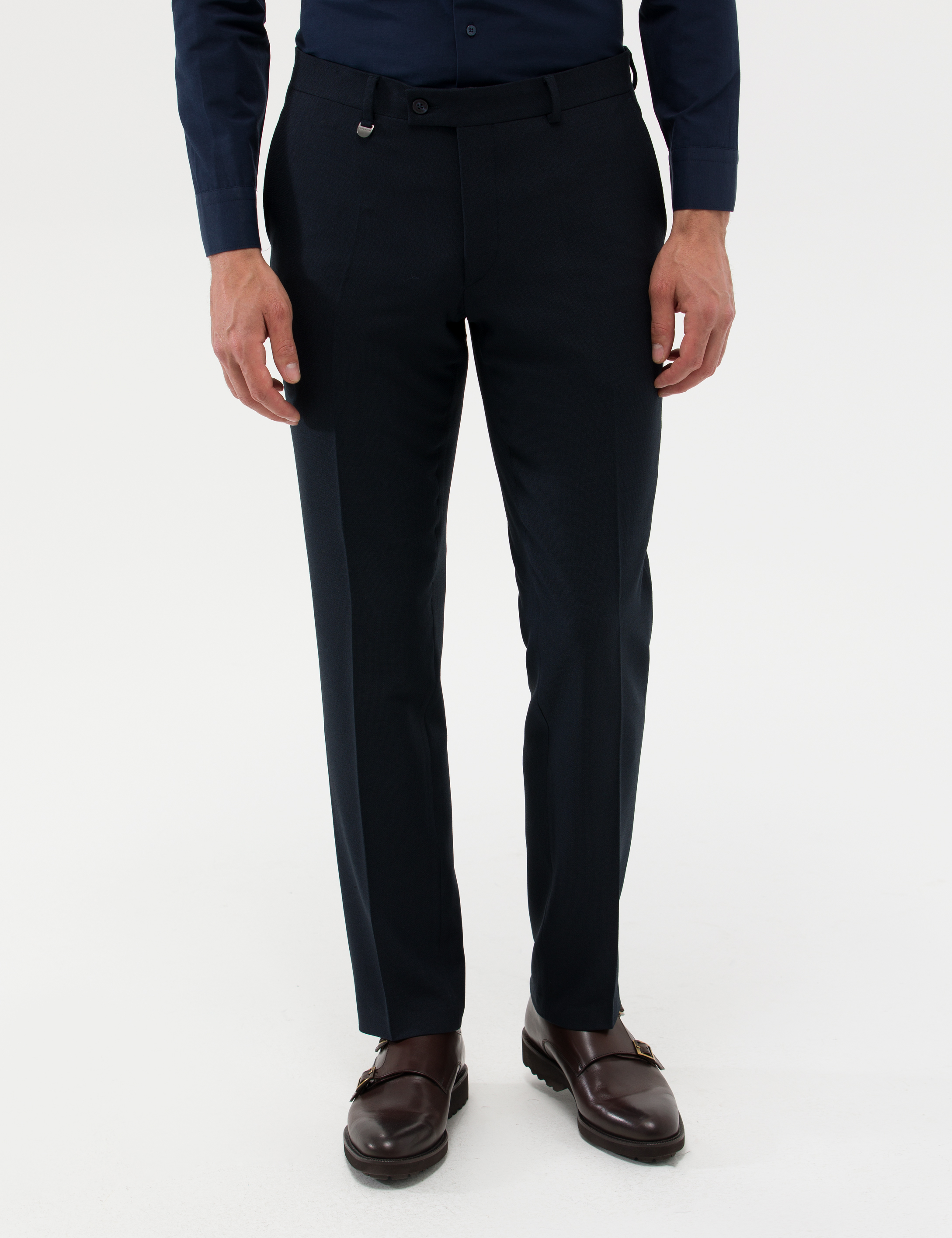 Lacivert Slim Fit Klasik Pantolon - Image 2