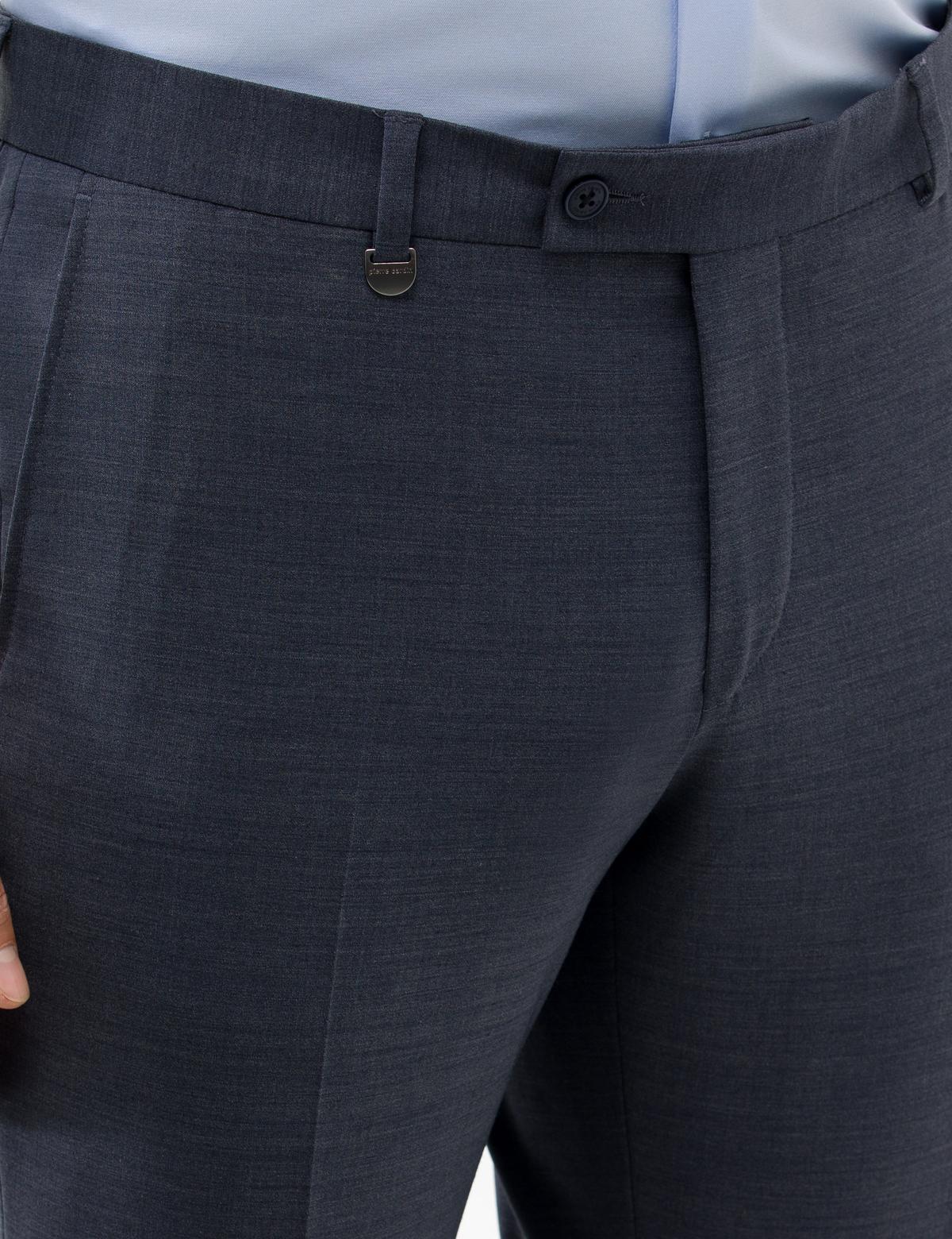 Koyu Mavi Kumaş Pantolon - 50269245090