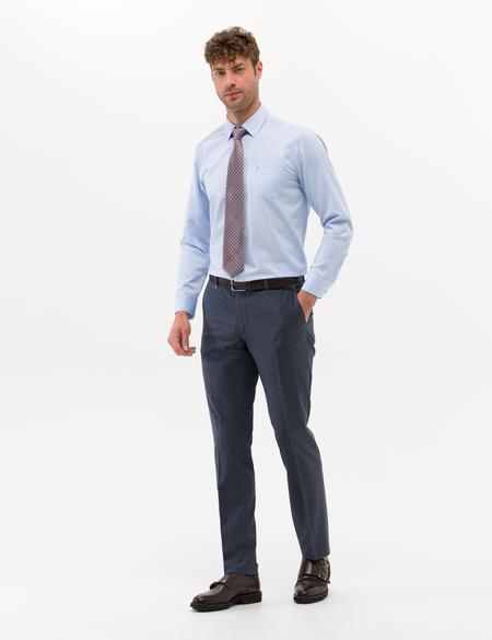 Koyu Mavi Kumaş Pantolon - 50269245090