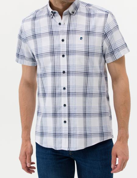 Lacivert Regular Fit Kısa Kollu Gömlek - 50272370015