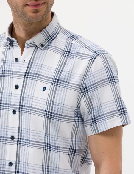 Lacivert Regular Fit Kısa Kollu Gömlek - 50272370015