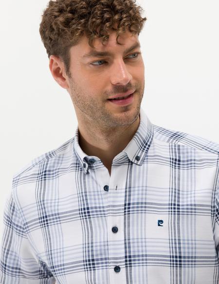 Lacivert Regular Fit Kısa Kollu Gömlek - 50272370015