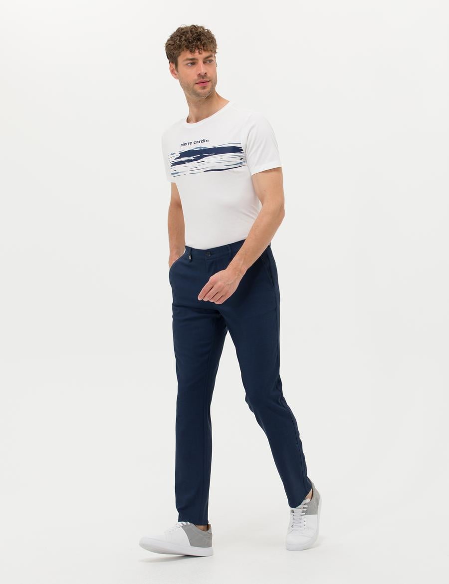 Lacivert Kumaş Pantolon