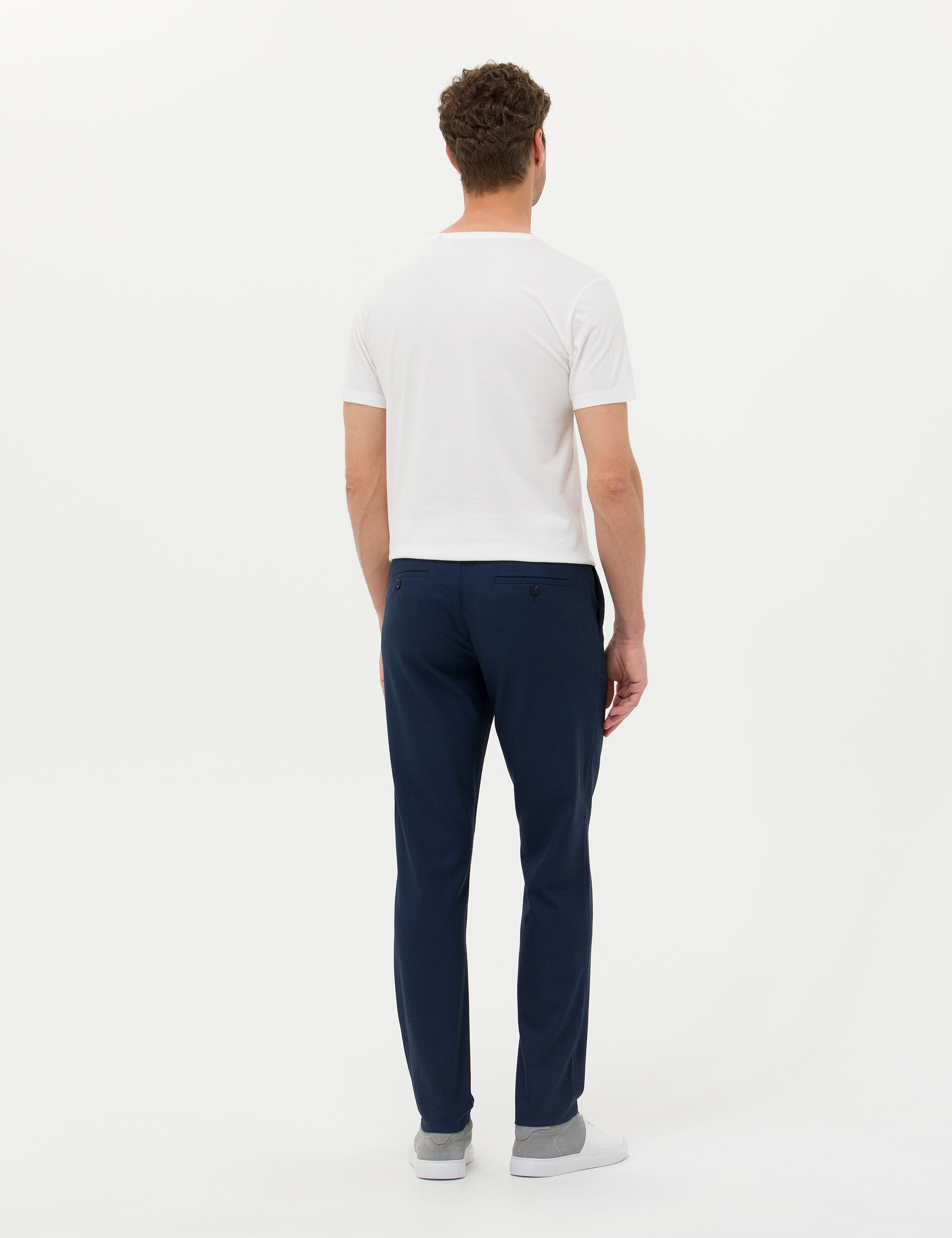 Lacivert Kumaş Pantolon - Image 4
