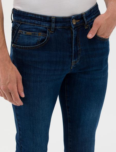 Lacivert Slim Fit Jean Pantolon - 50269067012