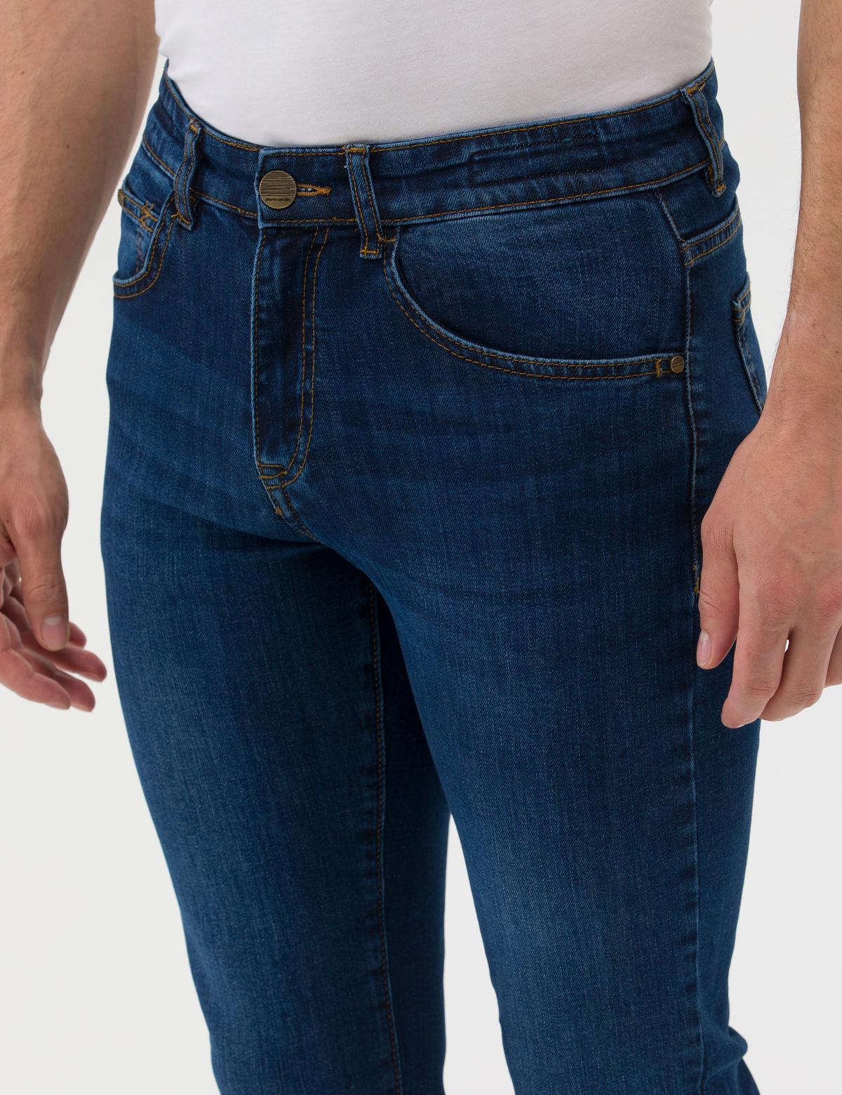 Lacivert Slim Fit Jean Pantolon - 50269067012