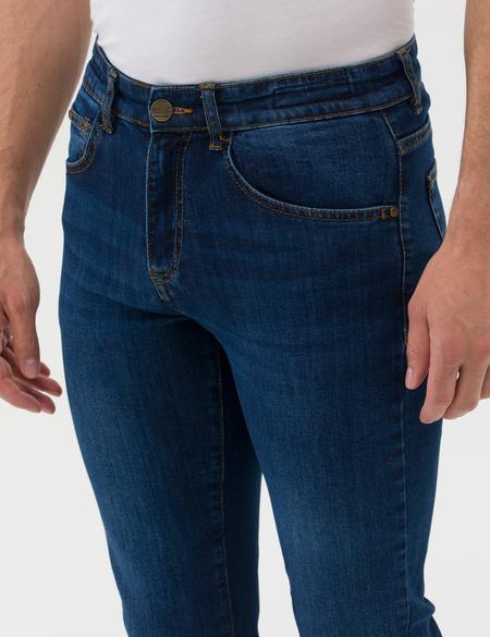 Lacivert Slim Fit Jean Pantolon - 50269067012