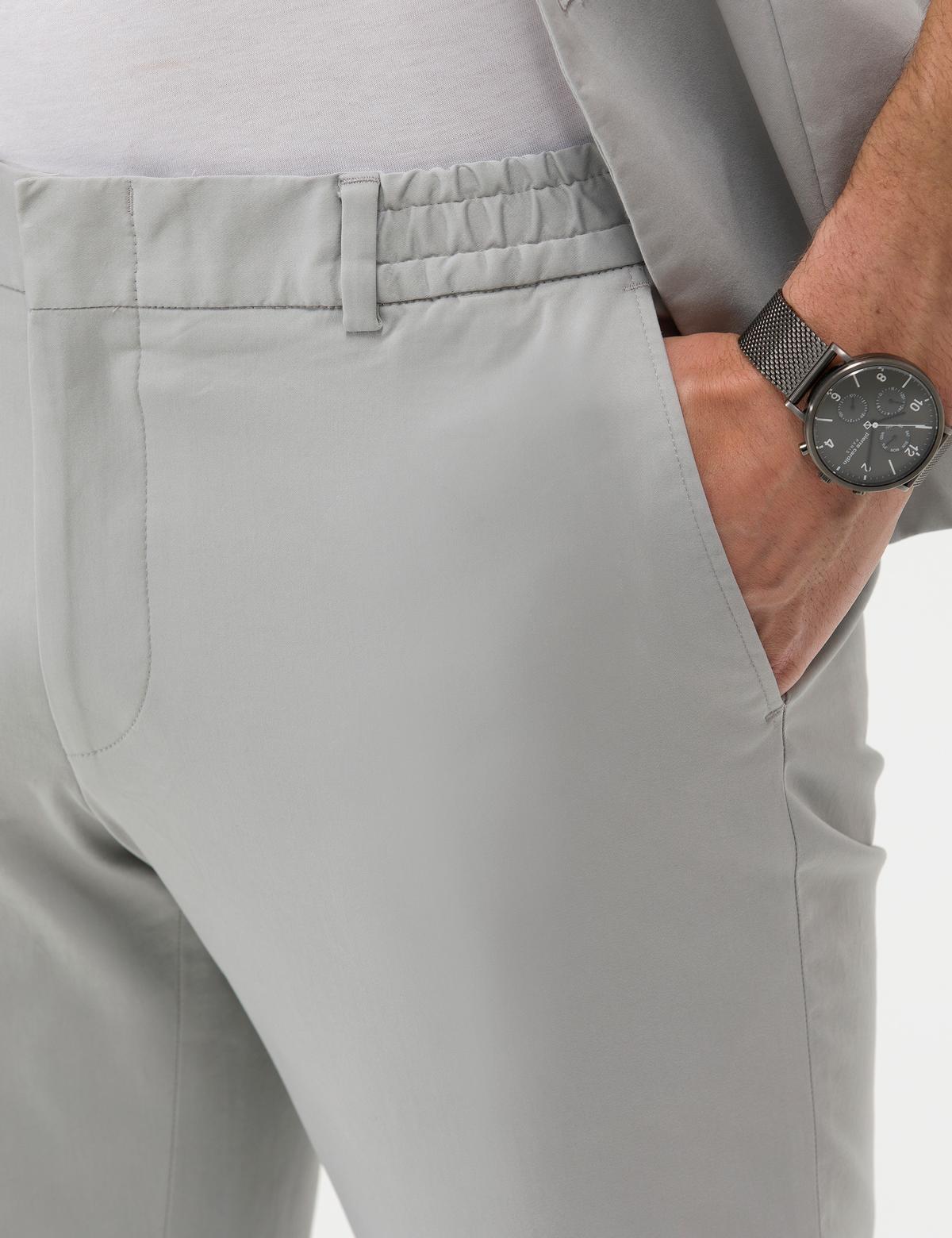 Gri Ekstra Slim Fit Spor Takım Elbise - 50269204041