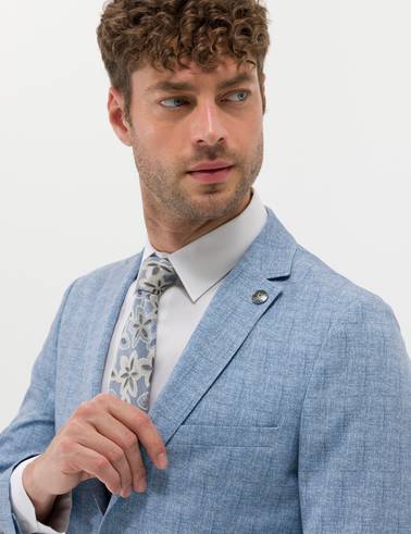 Açık Mavi Super Slim Fit Spor Takım Elbise