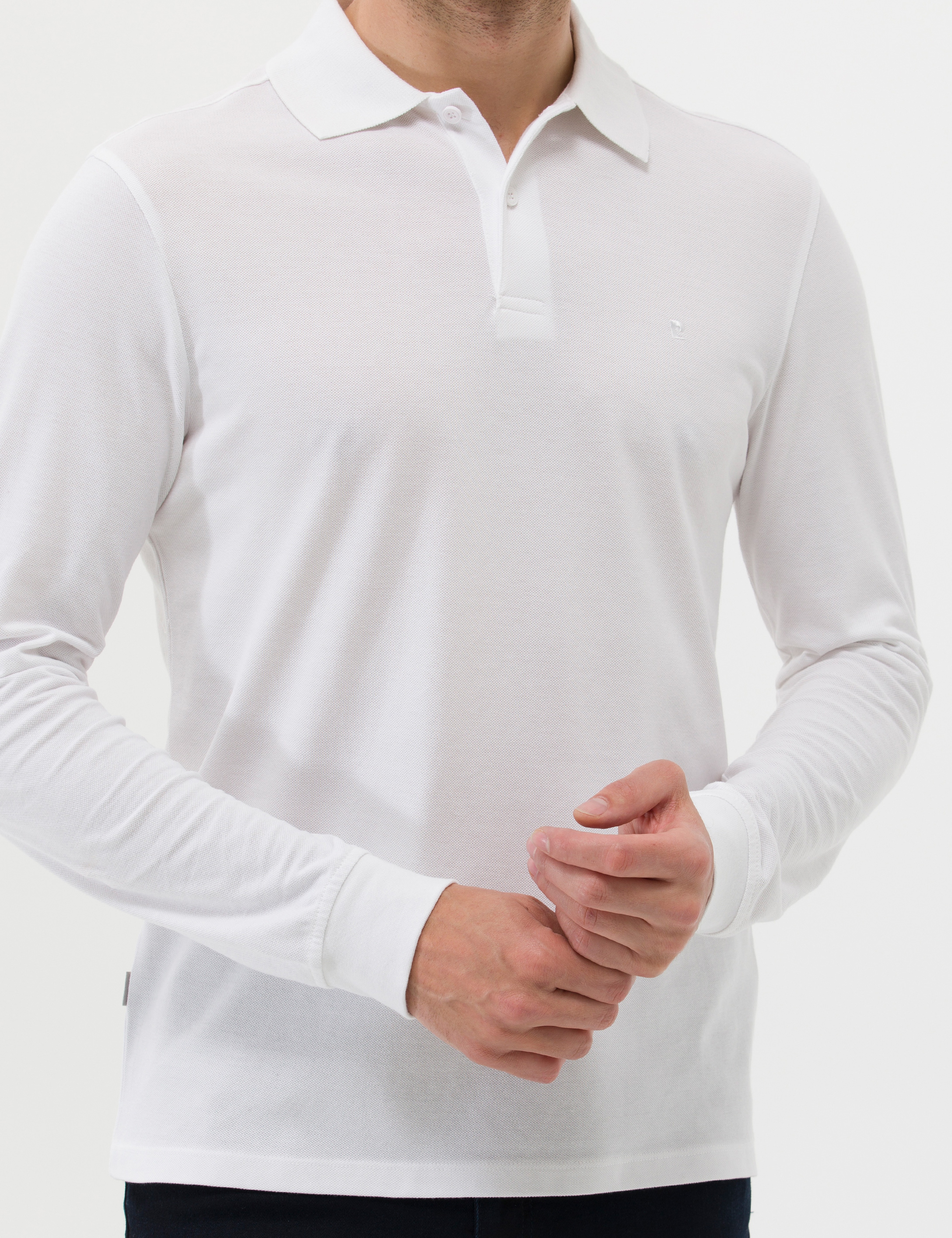 Beyaz Slim Fit Basic Sweatshirt