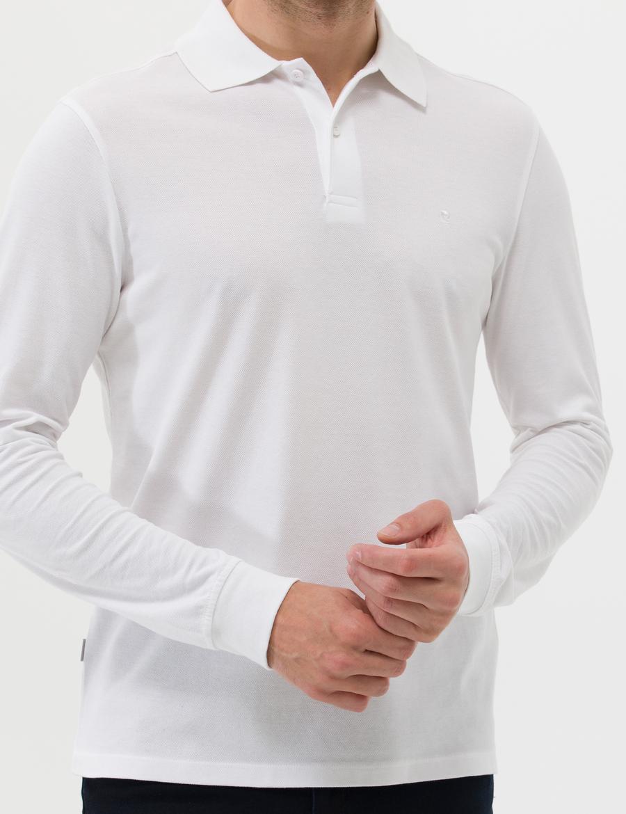 Beyaz Slim Fit Basic Sweatshirt