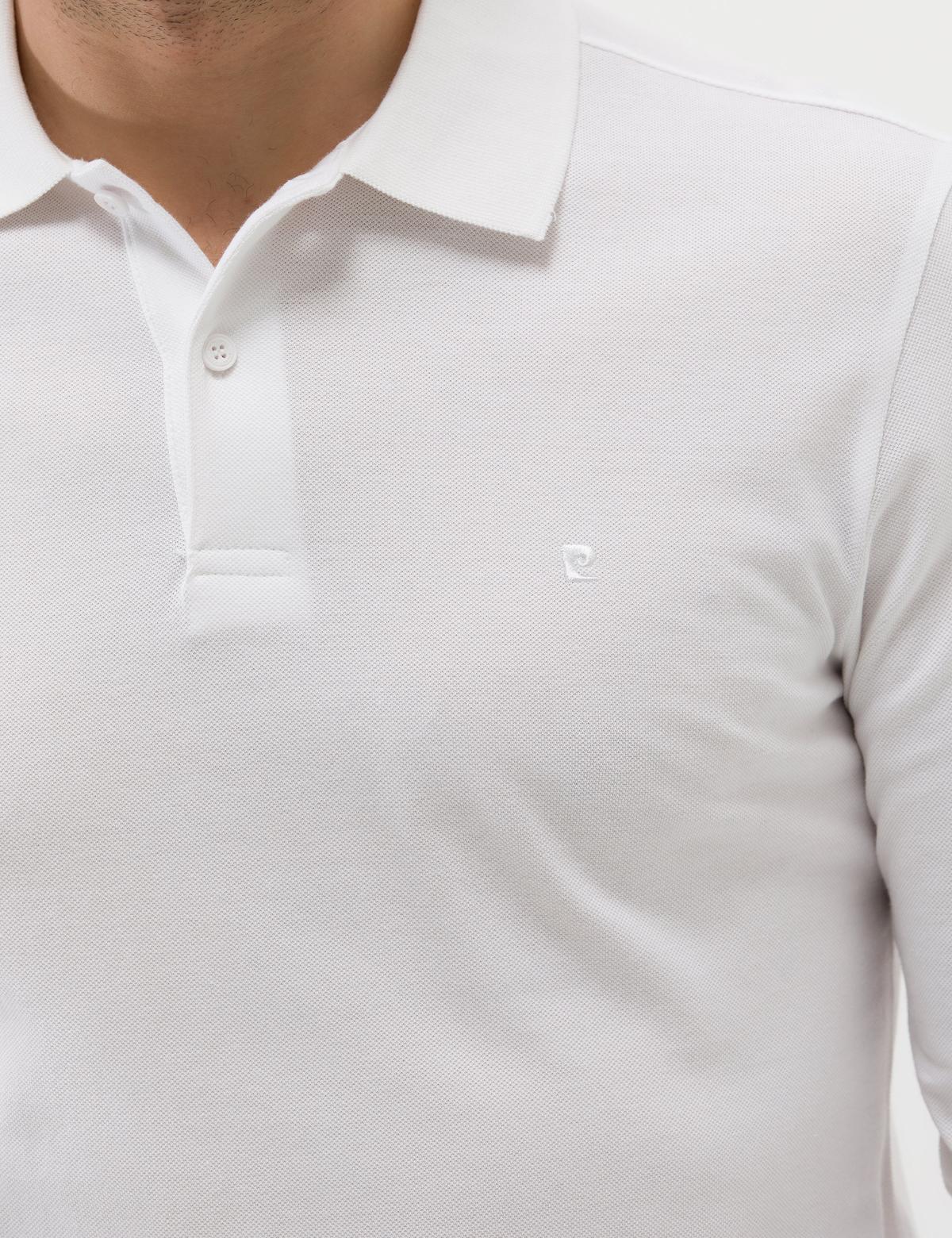 Beyaz Slim Fit Basic Sweatshirt - 50276035037