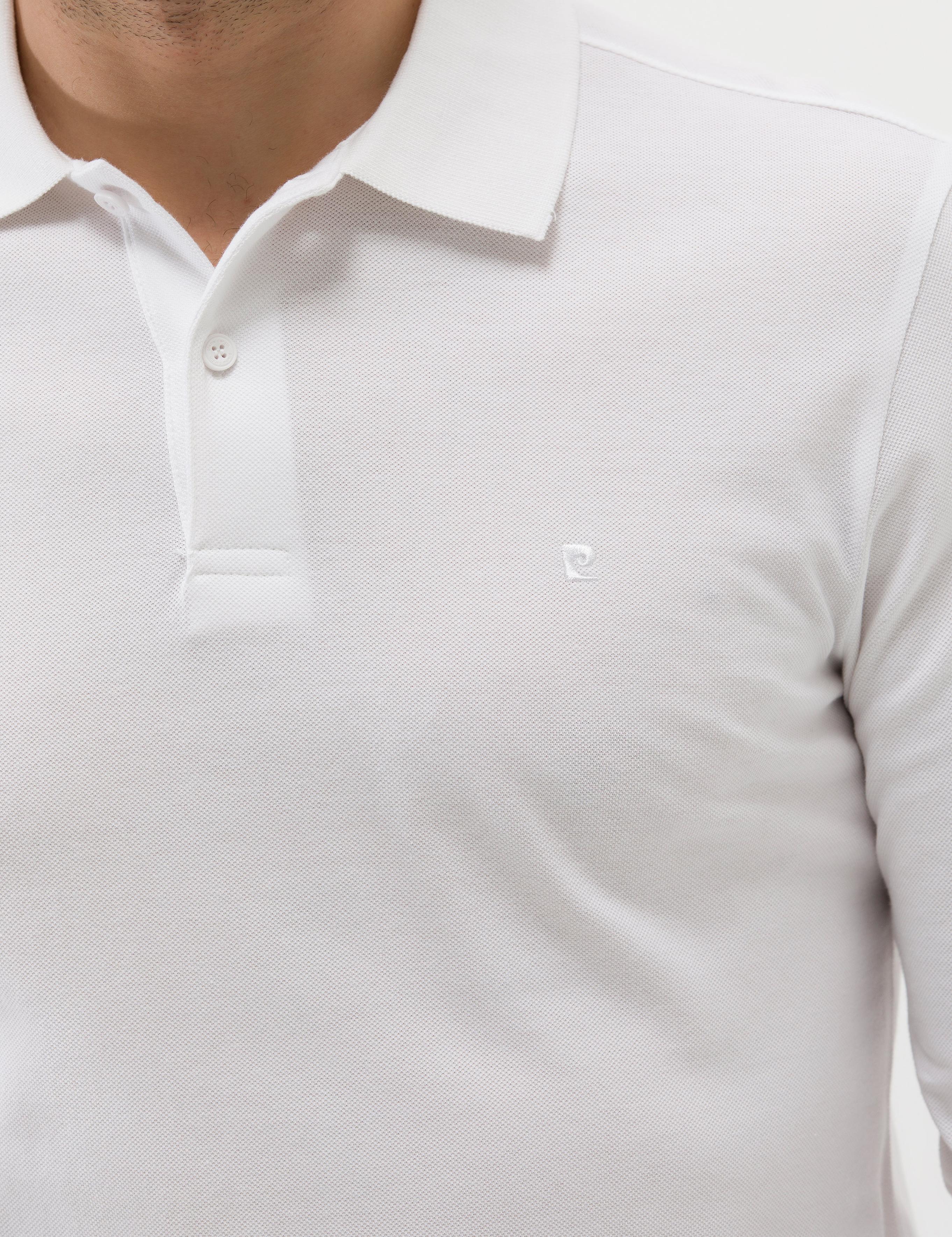 Beyaz Slim Fit Basic Sweatshirt