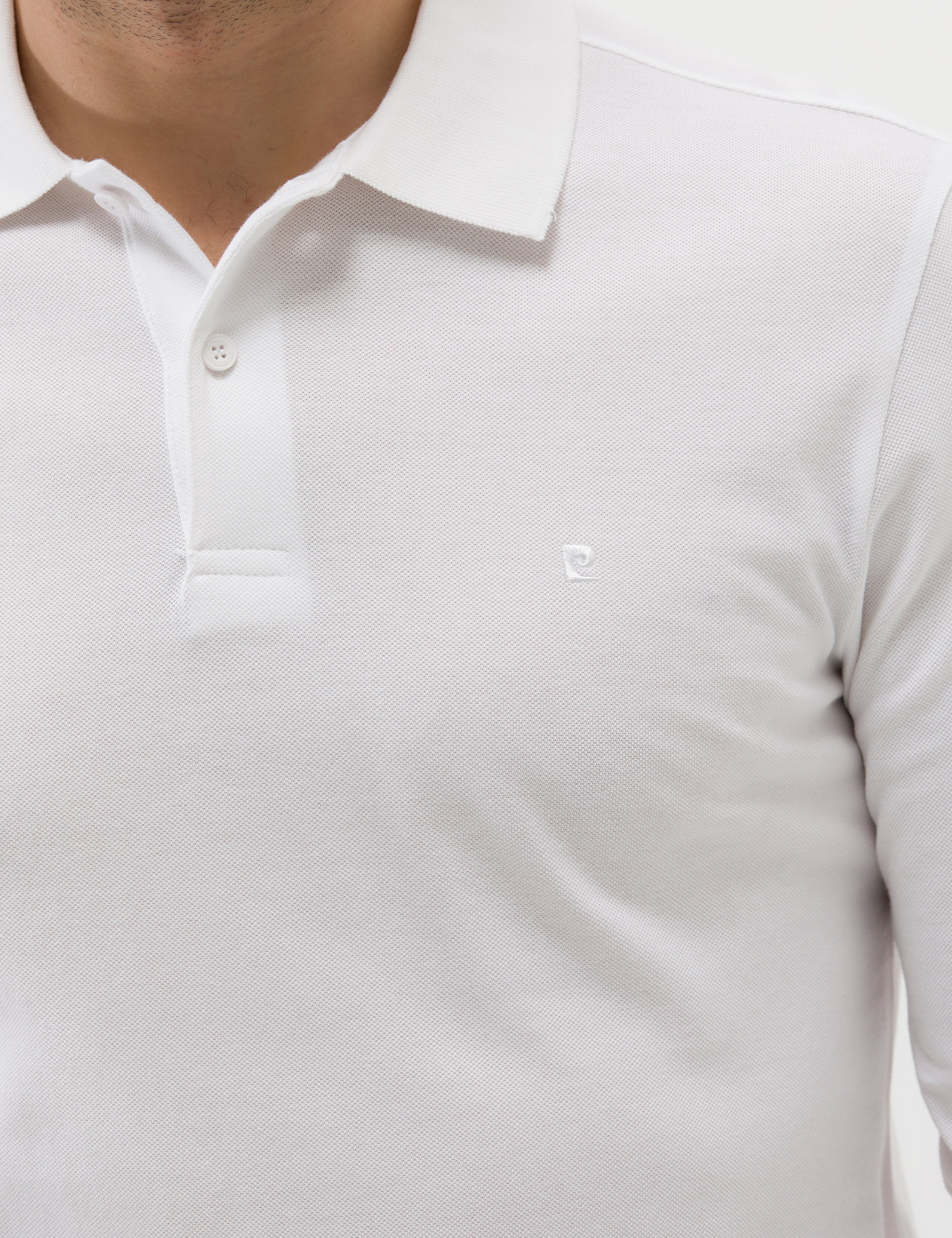 Beyaz Slim Fit Basic Sweatshirt - Image 6