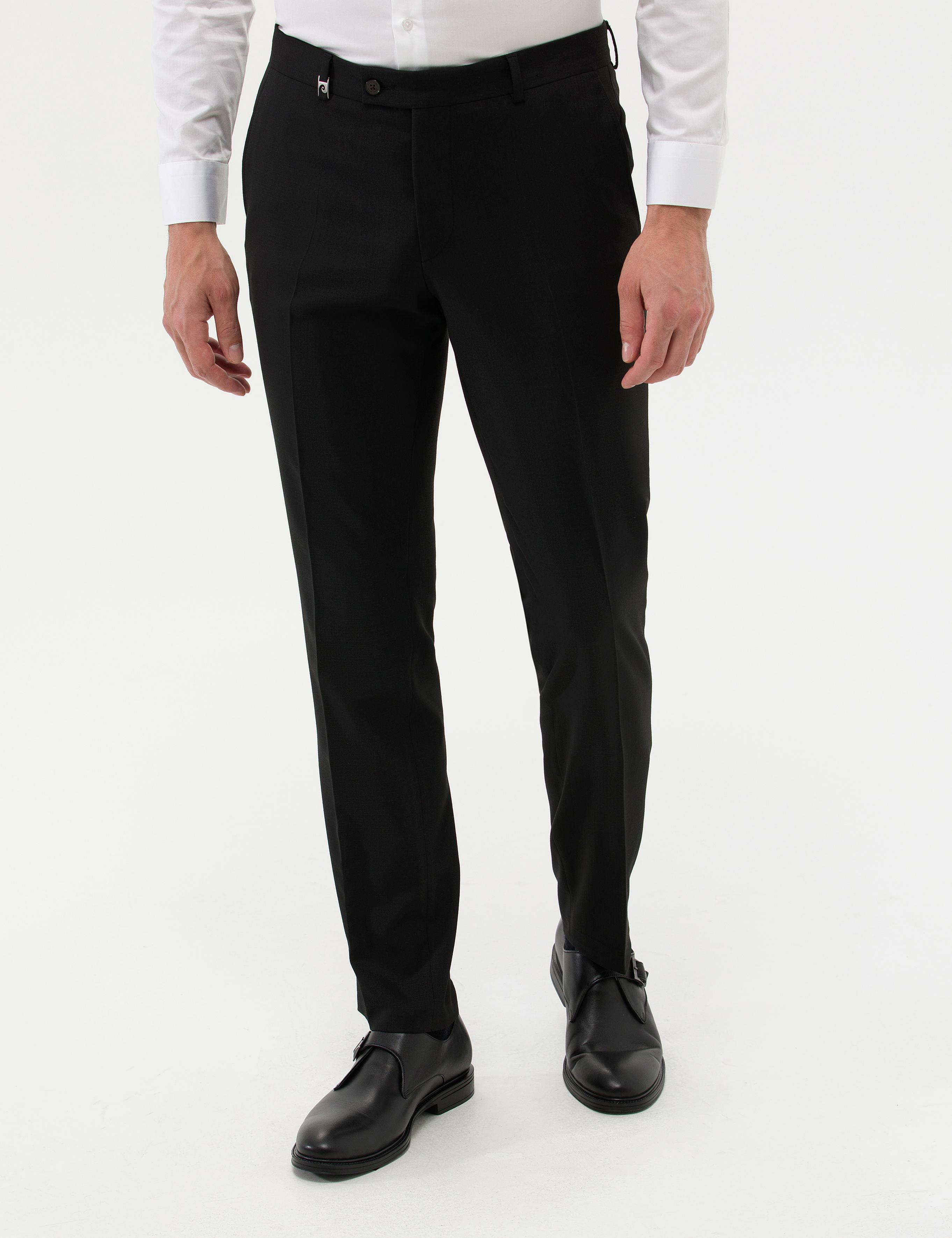 Siyah Kumaş Pantolon