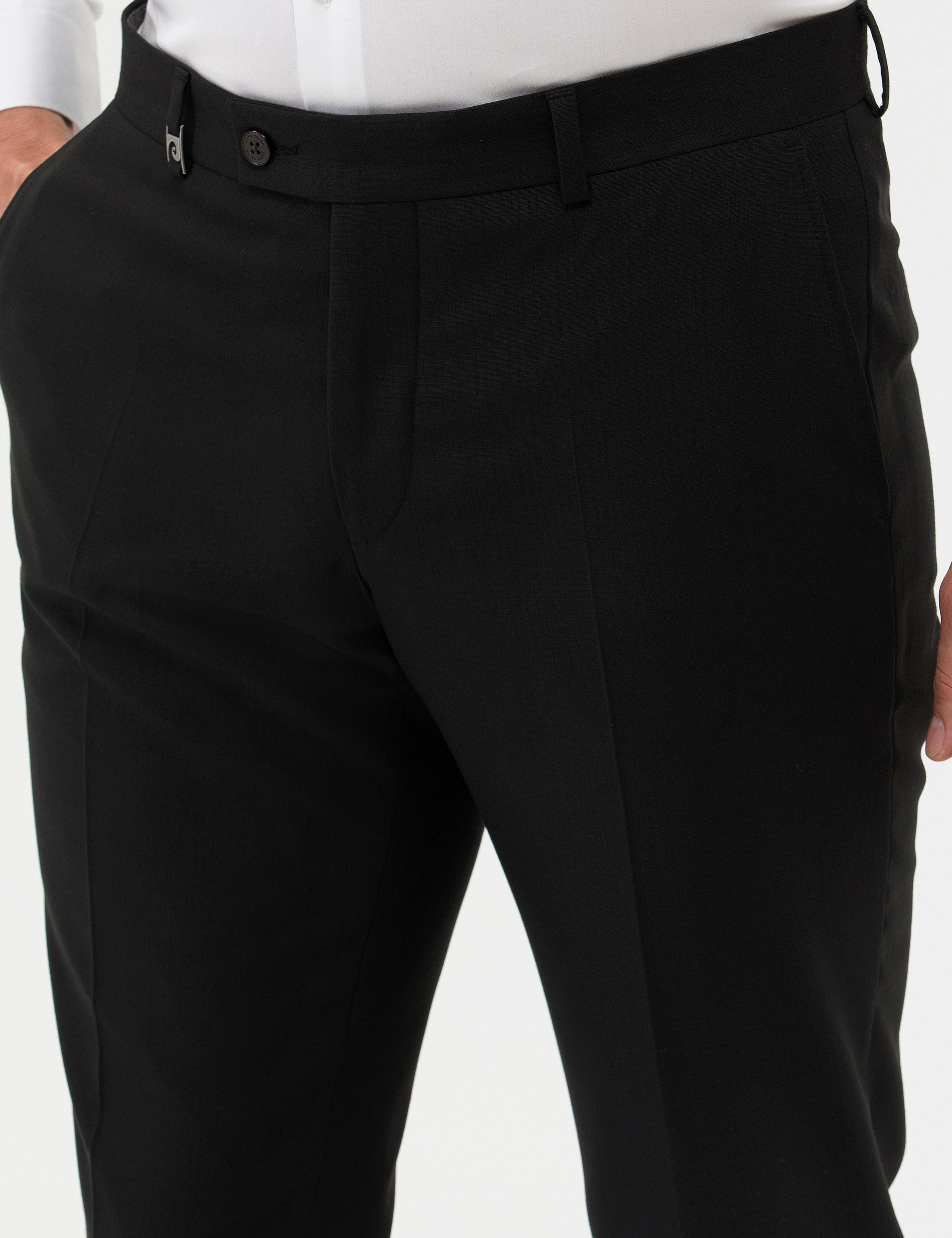 Siyah Kumaş Pantolon