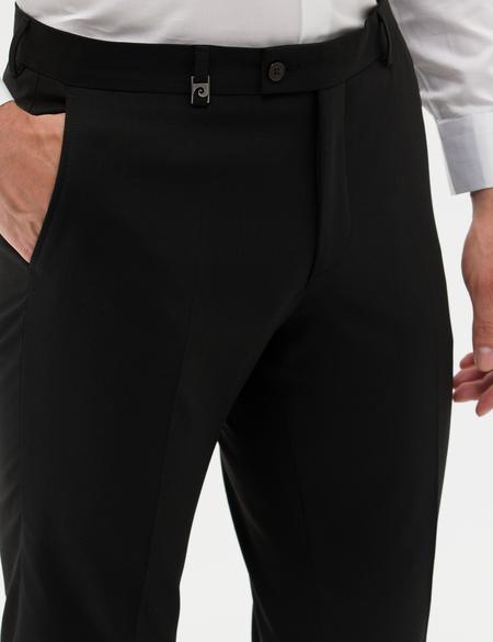 Siyah Kumaş Pantolon - 50276239015