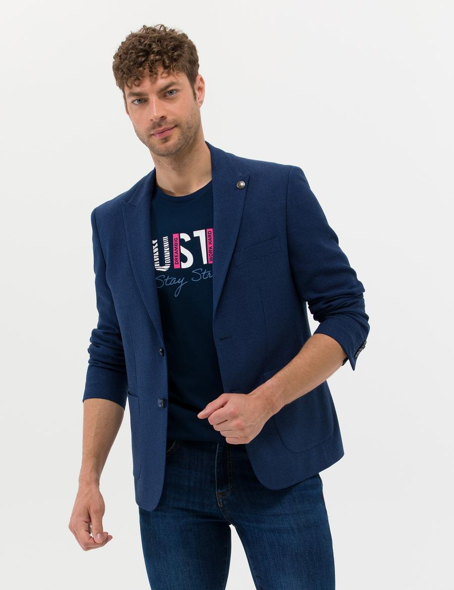 Lacivert Blazer Ceket