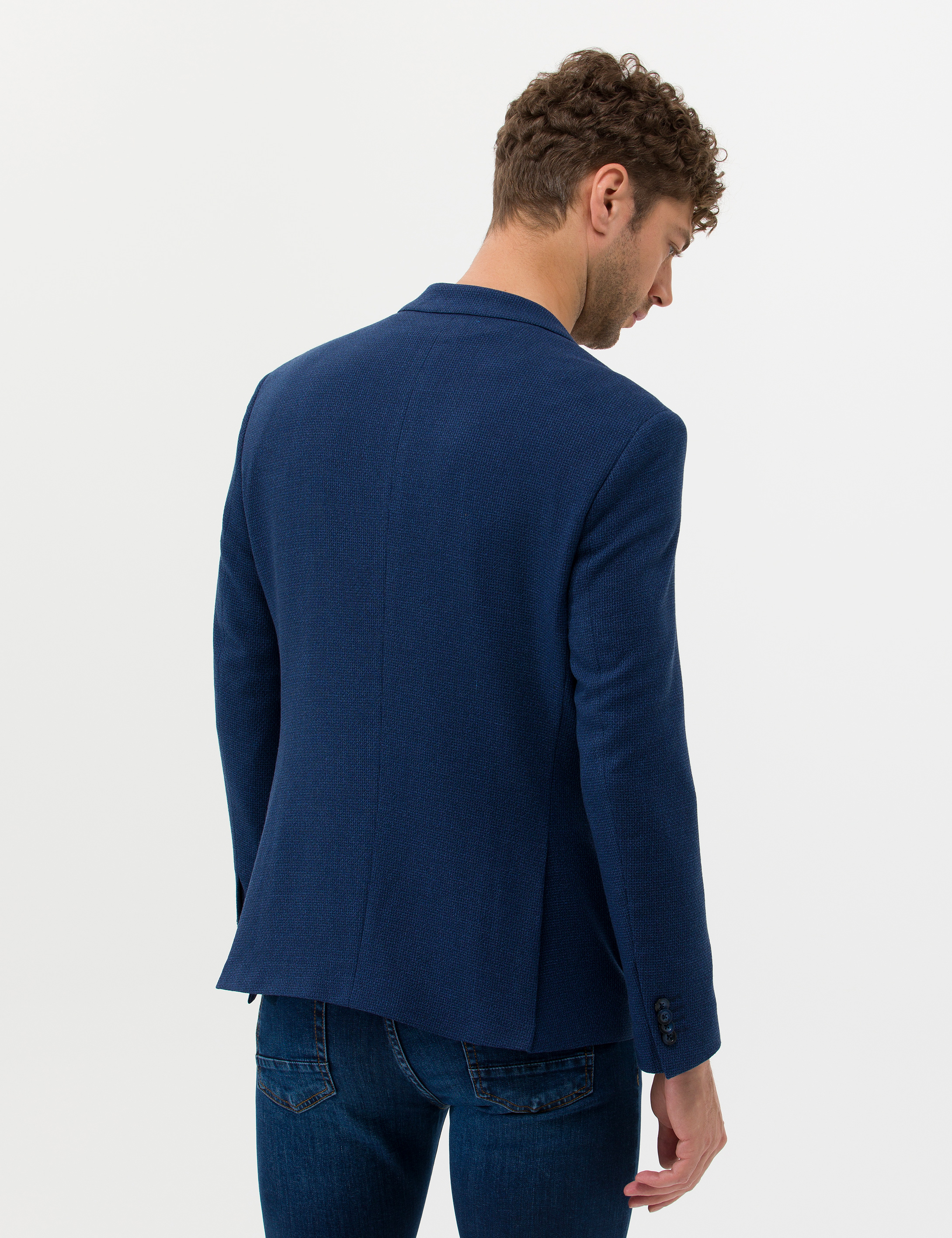 Lacivert Blazer Ceket - Image 5
