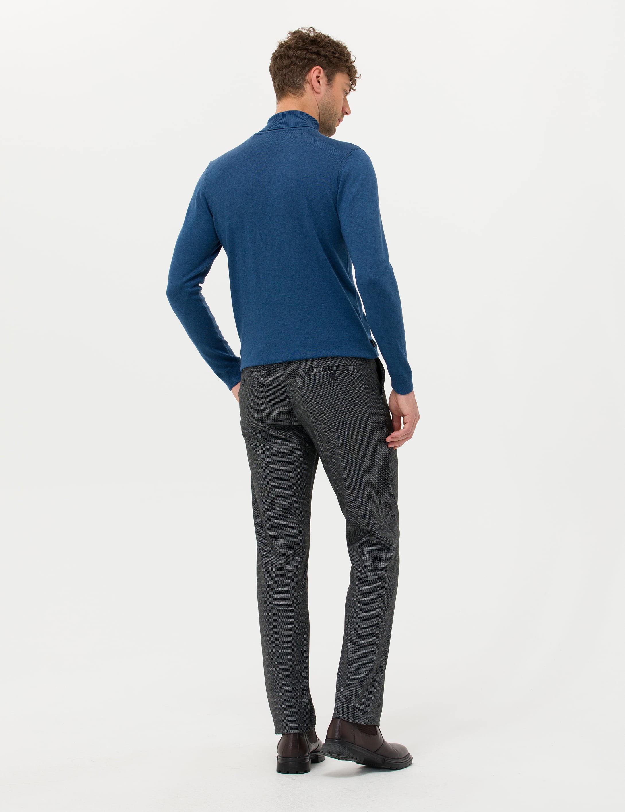 Lacivert Klasik Pantolon - Image 4