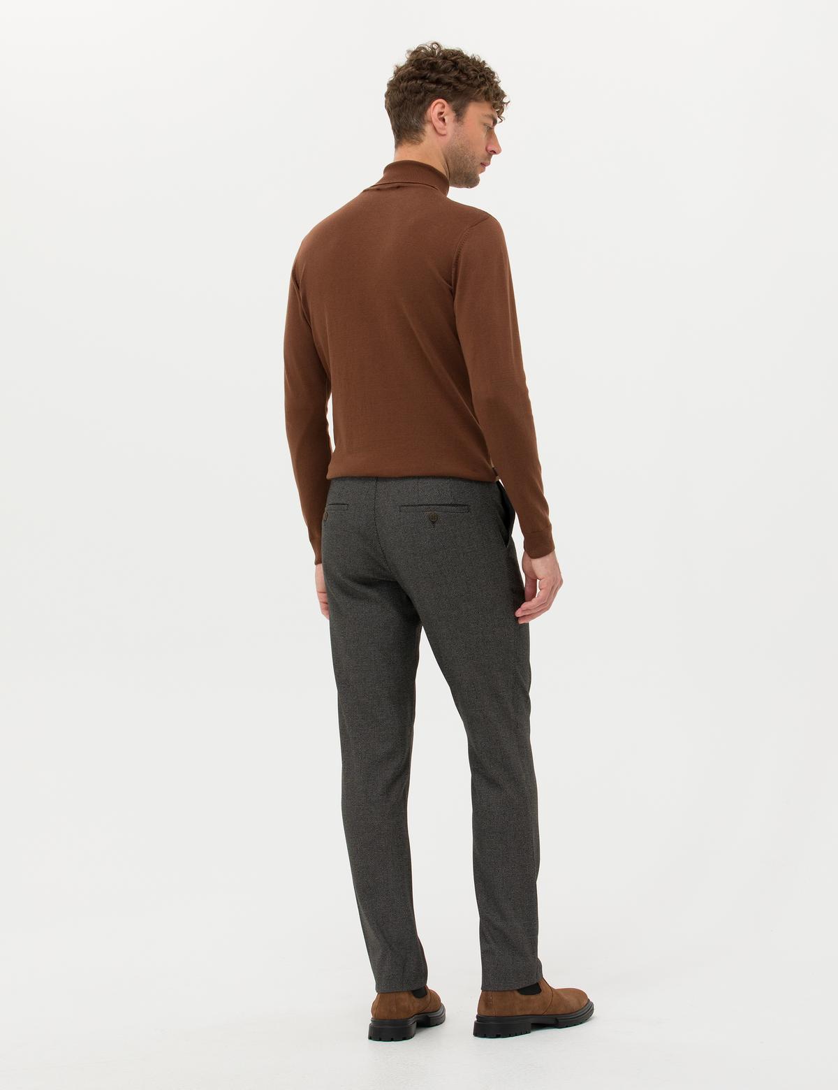 Kahverengi Klasik Pantolon - 50260547072