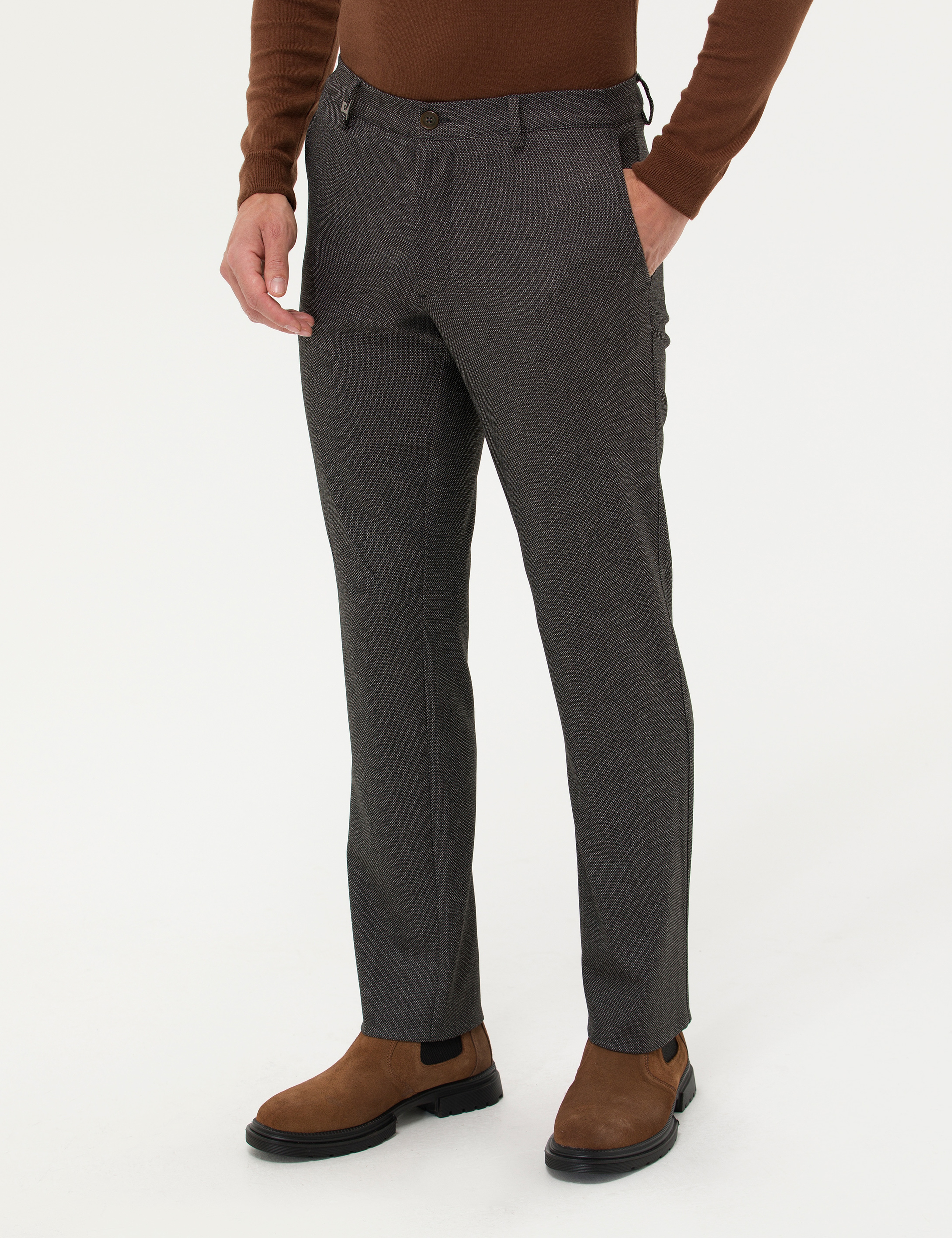 Kahverengi Klasik Pantolon - Image 2