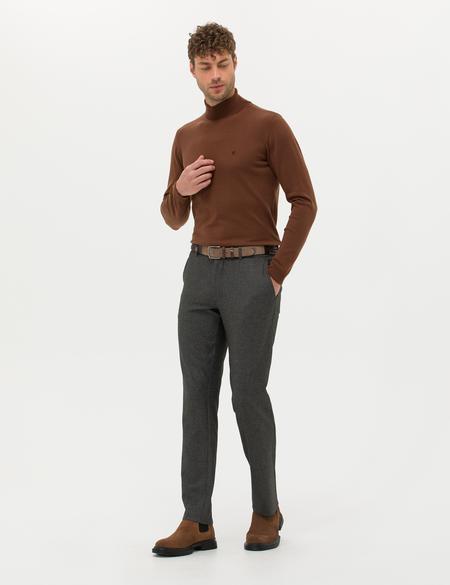 Kahverengi Klasik Pantolon - 50260547072