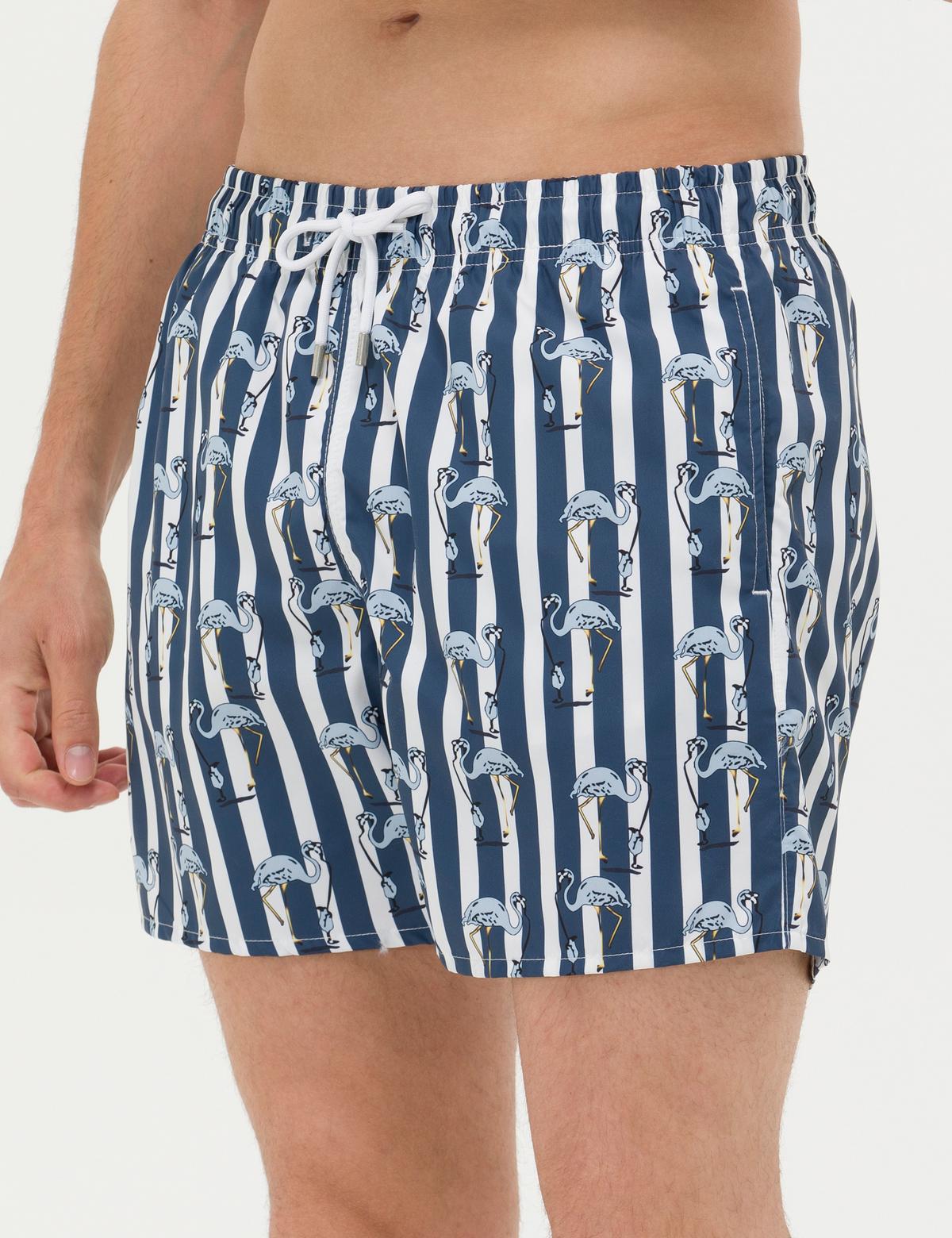 Lacivert Deniz Şortu - 50275935007