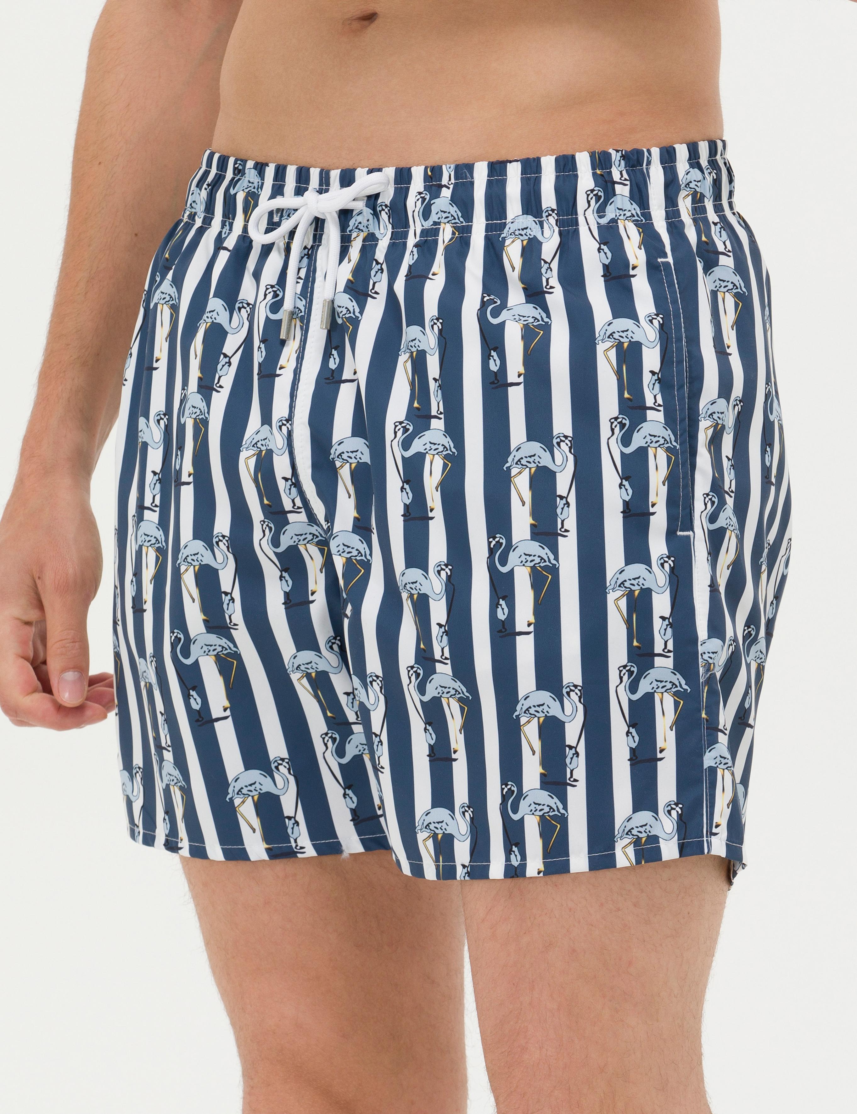 Lacivert Deniz Şortu