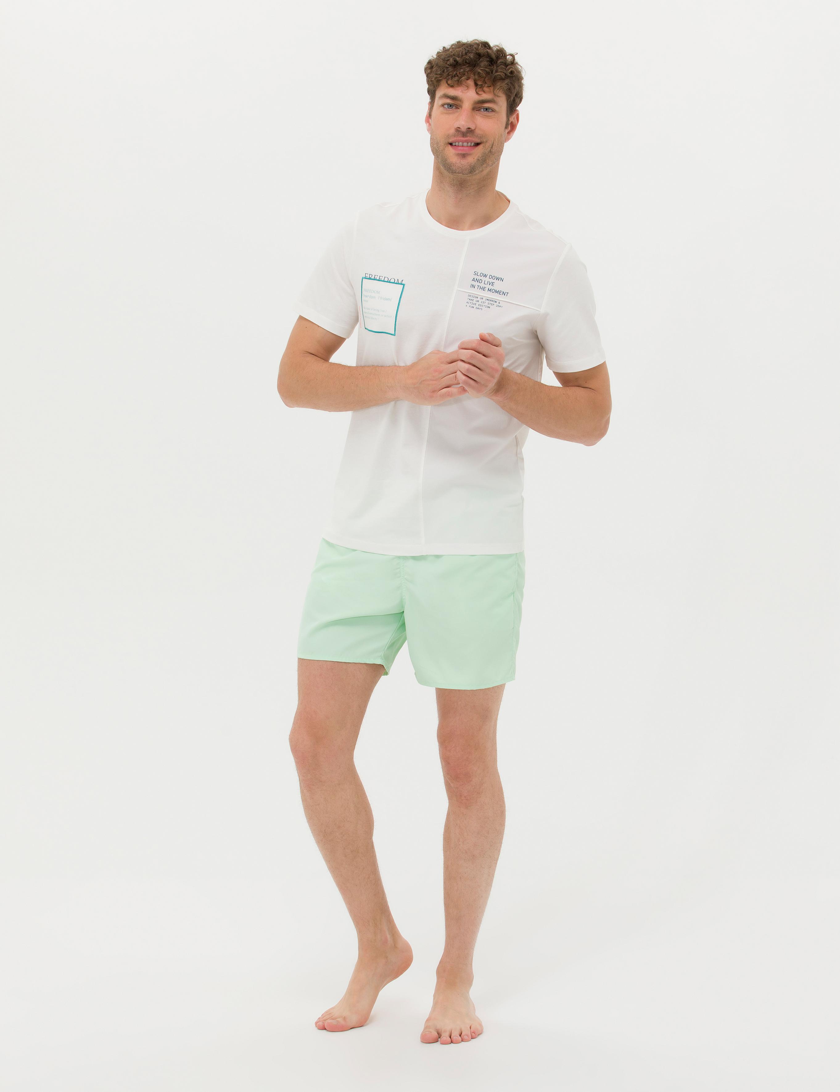 Su Yeşili Deniz Şortu