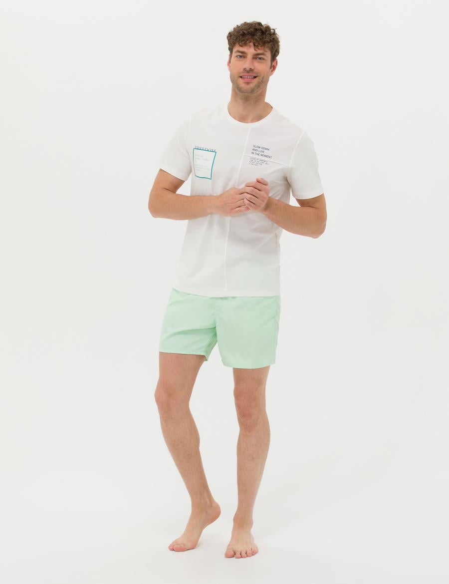 Su Yeşili Deniz Şortu