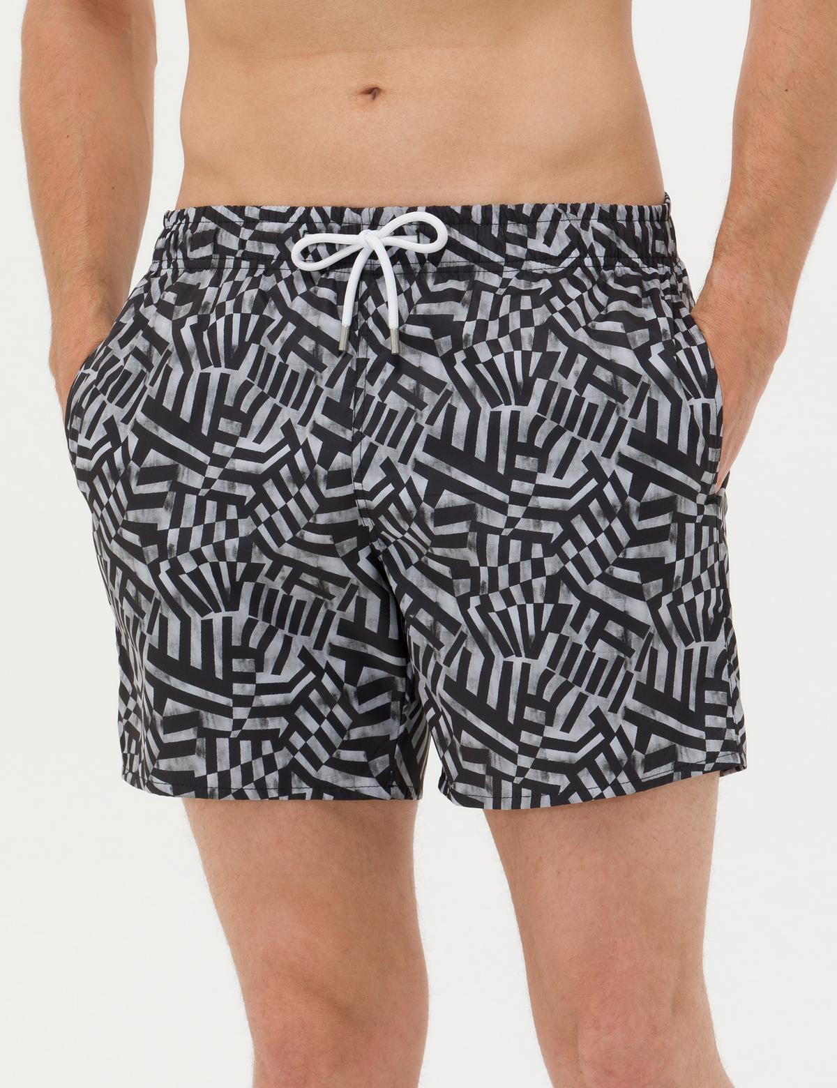 Siyah Deniz Şortu - 50276032009