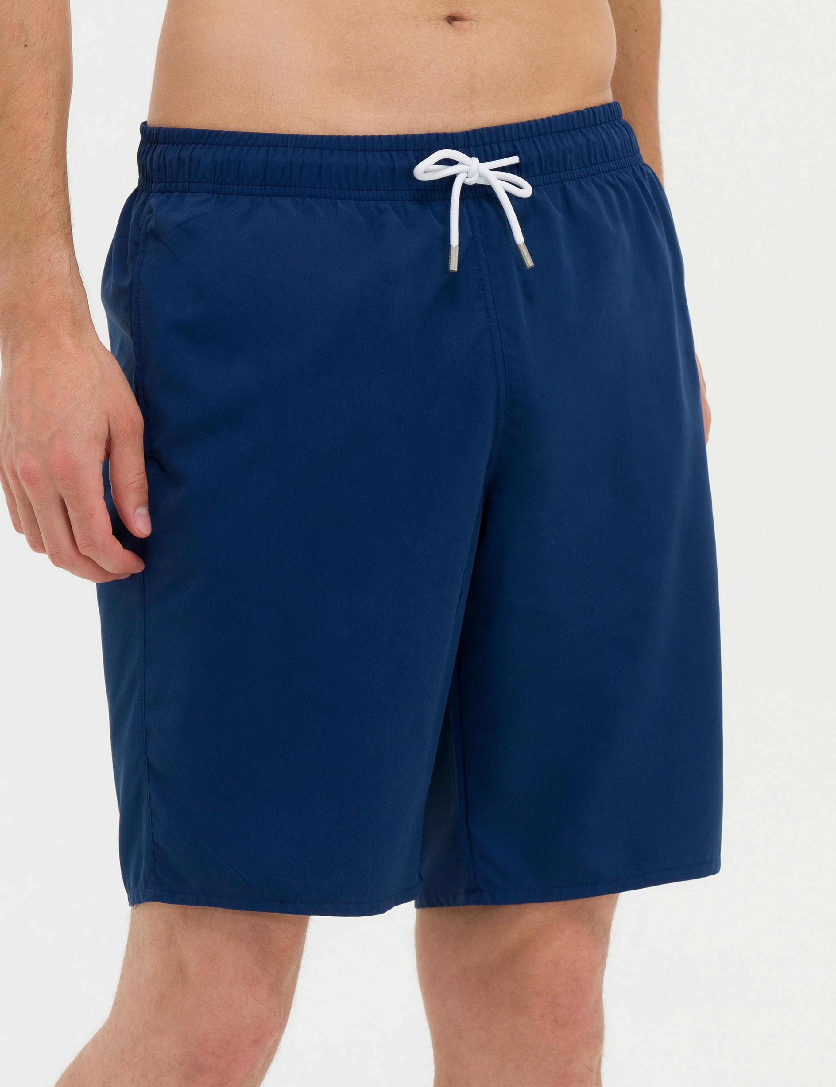 Lacivert Deniz Şortu