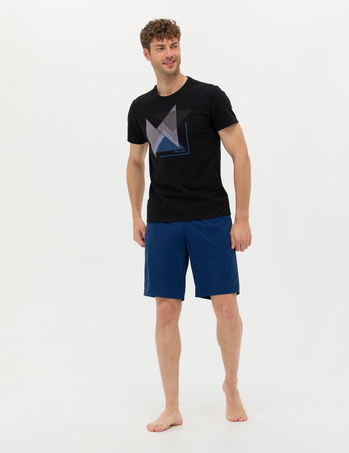 Lacivert Deniz Şortu