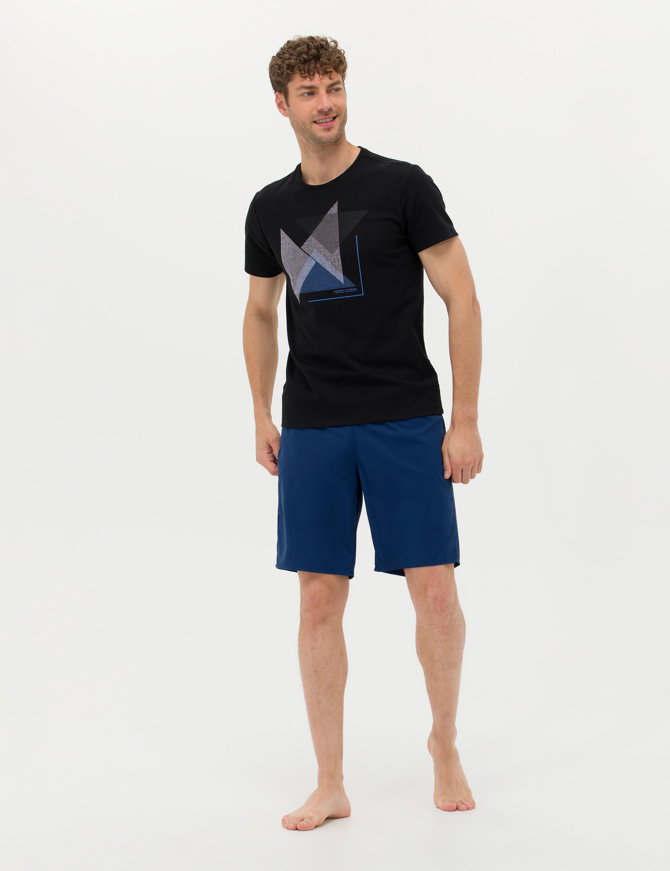 Lacivert Deniz Şortu