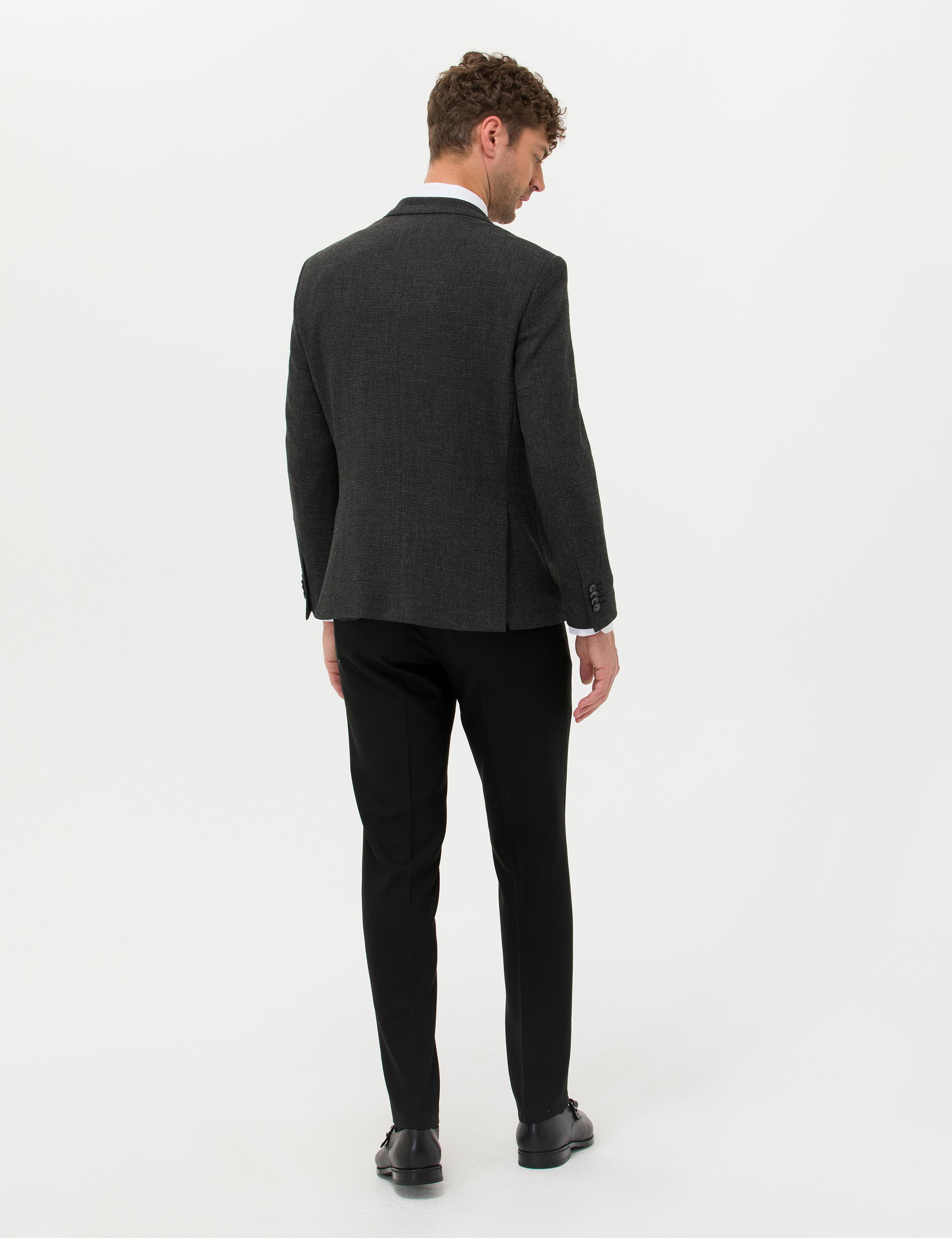 Siyah Kumaş Pantolon