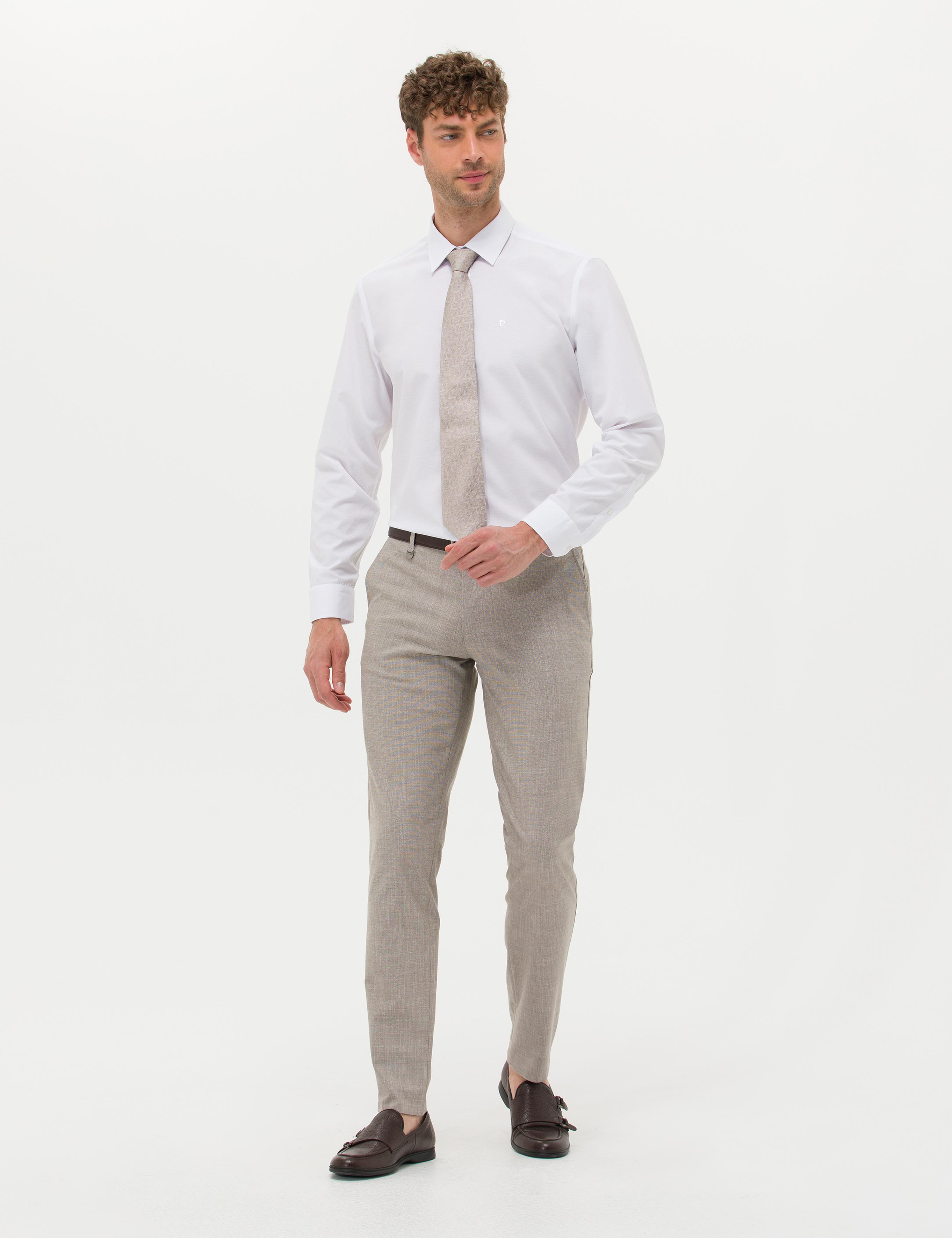 Açık Kahverengi Klasik Pantolon