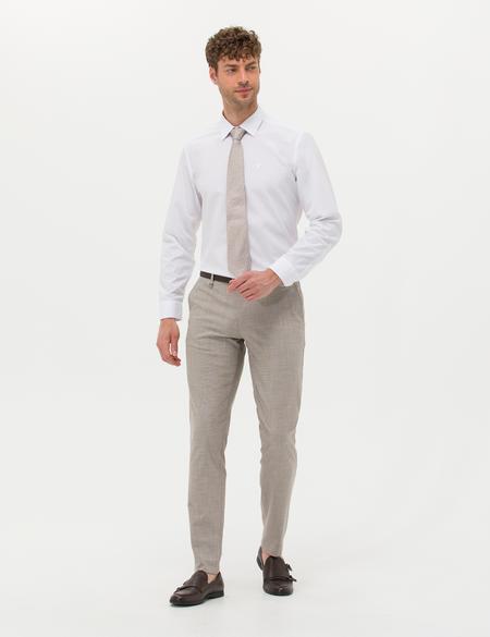 Açık Kahverengi Klasik Pantolon - 50277330072