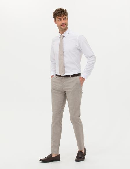 Açık Kahverengi Klasik Pantolon - 50277330072