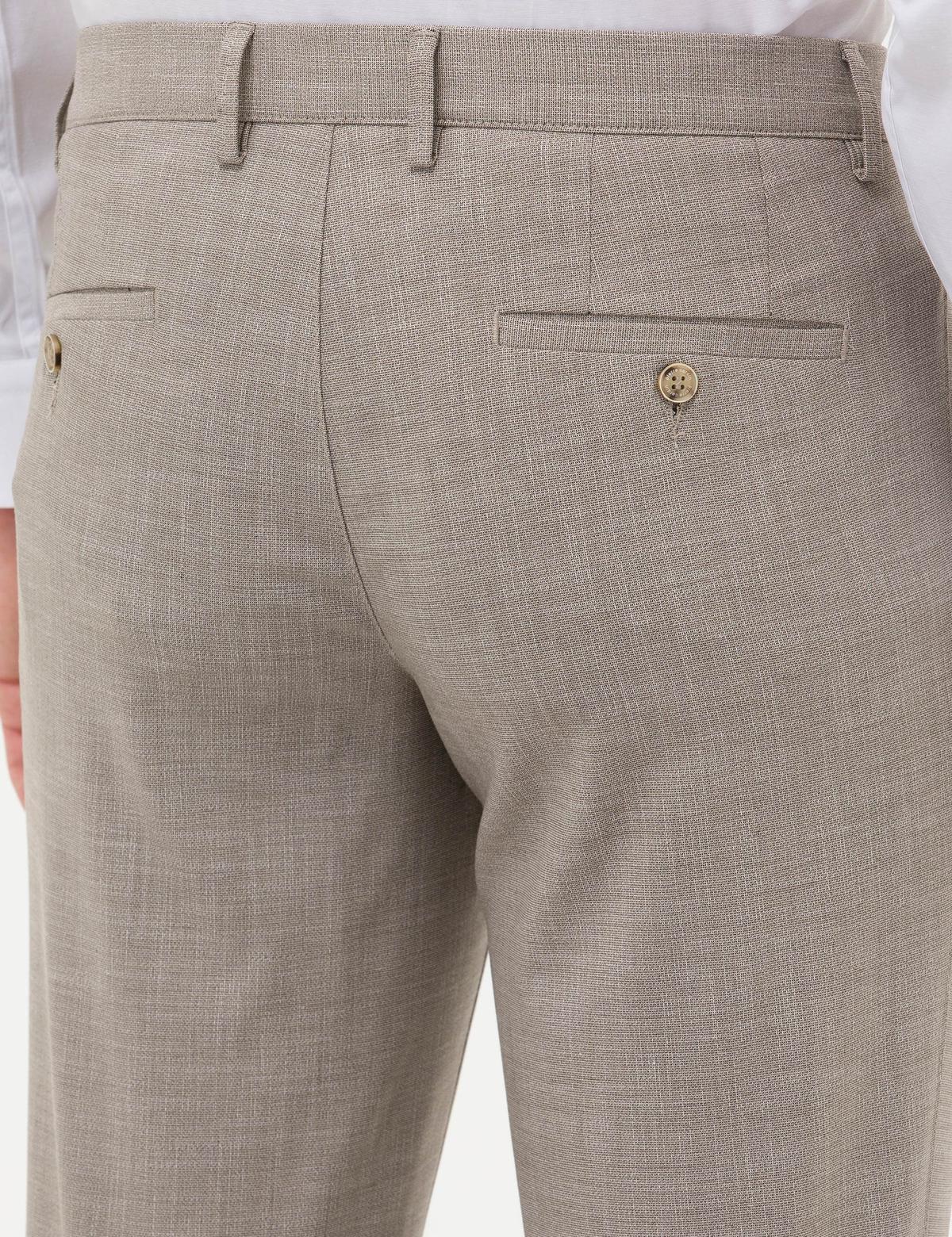 Açık Kahverengi Klasik Pantolon - 50277330072