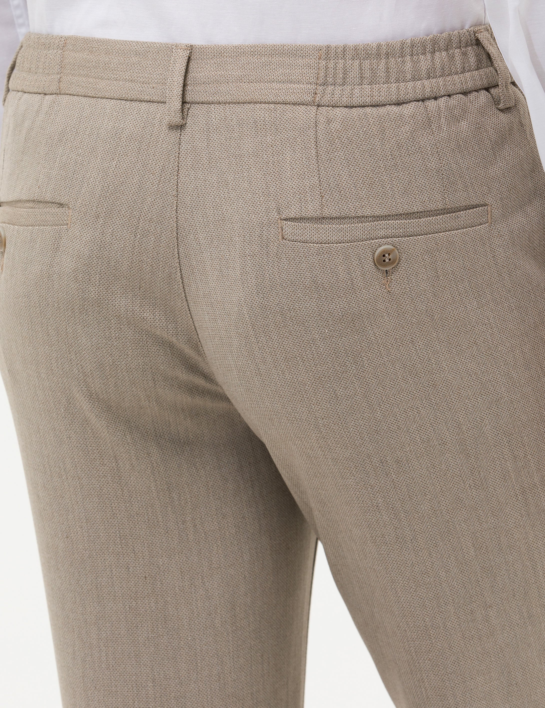 Açık Kahverengi Klasik Jogger Pantolon - Image 7